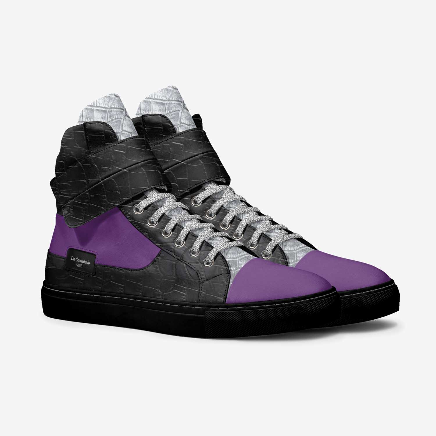 Da Cementerio custom made in Italy shoes by Ezili Air | Double view