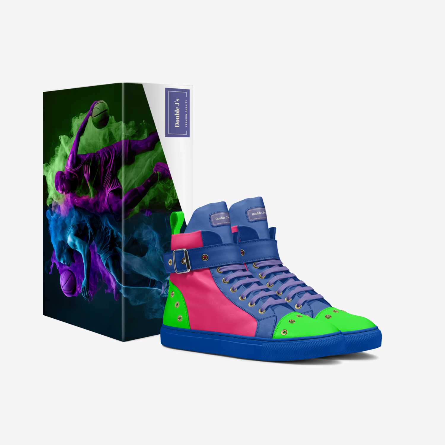 Double J's custom made in Italy shoes by James Vernom Bess | Box view