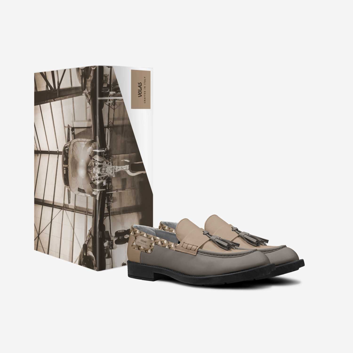 VOLAS custom made in Italy shoes by Ler | Box view
