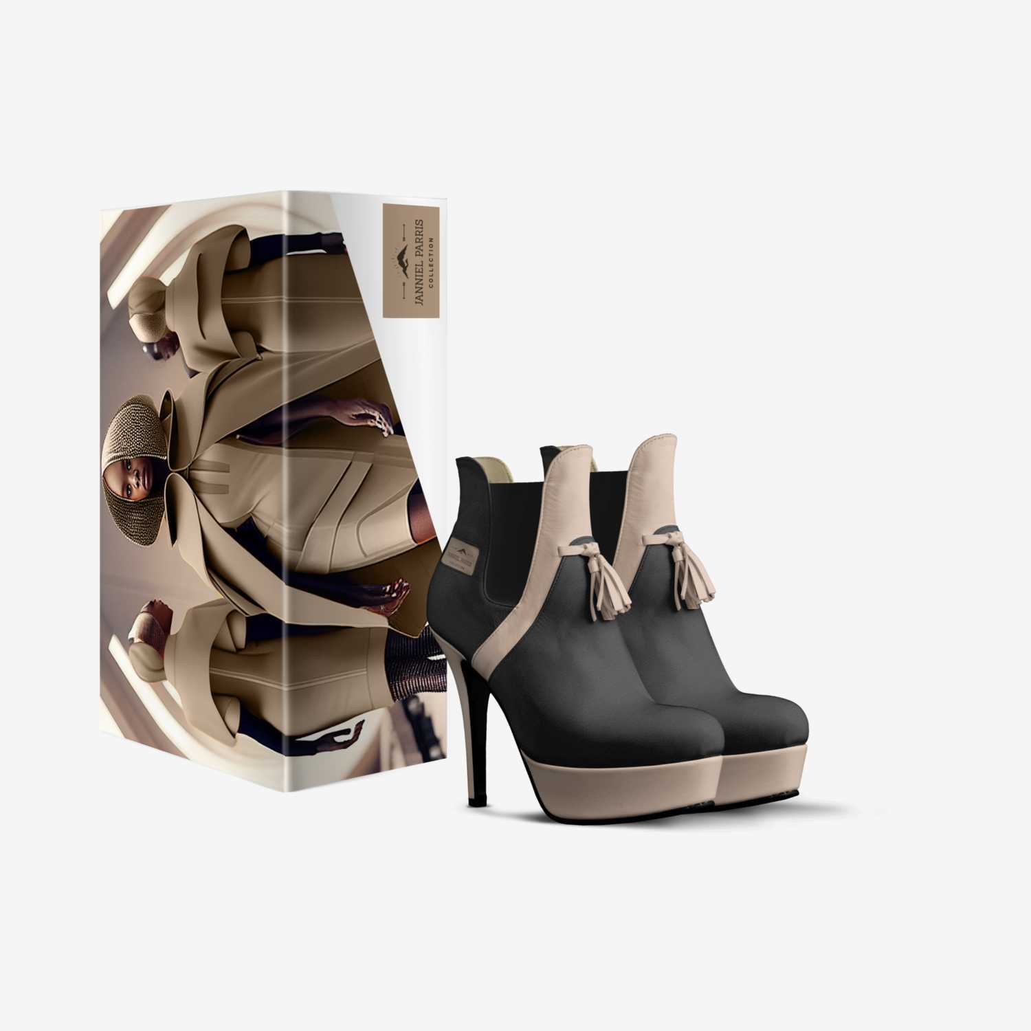 Janniel Parris custom made in Italy shoes by Ryan Garner | Box view