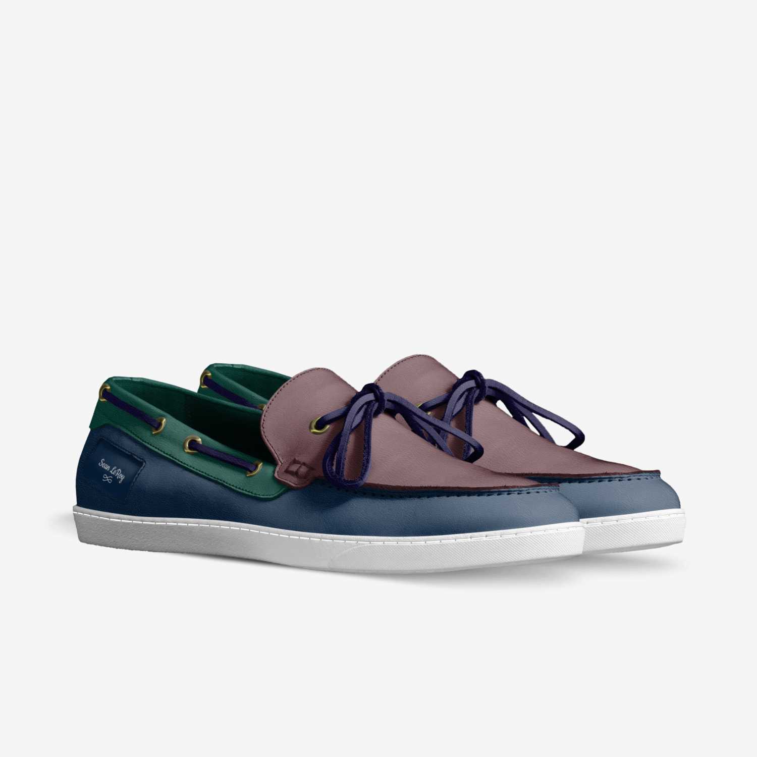 Sean LeRoy custom made in Italy shoes by Lucien M Kabuya | Double view