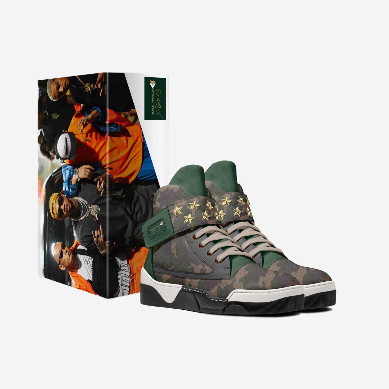 World Soldier  custom made in Italy shoes by Lorenzo Bell | Box view