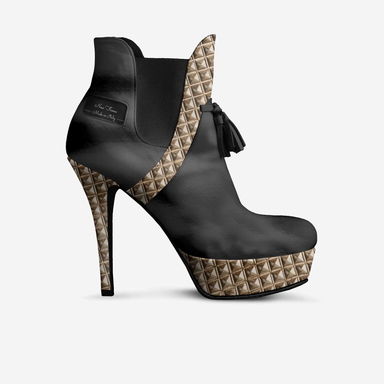 New Fame custom made in Italy shoes by Willie Walker | Side view