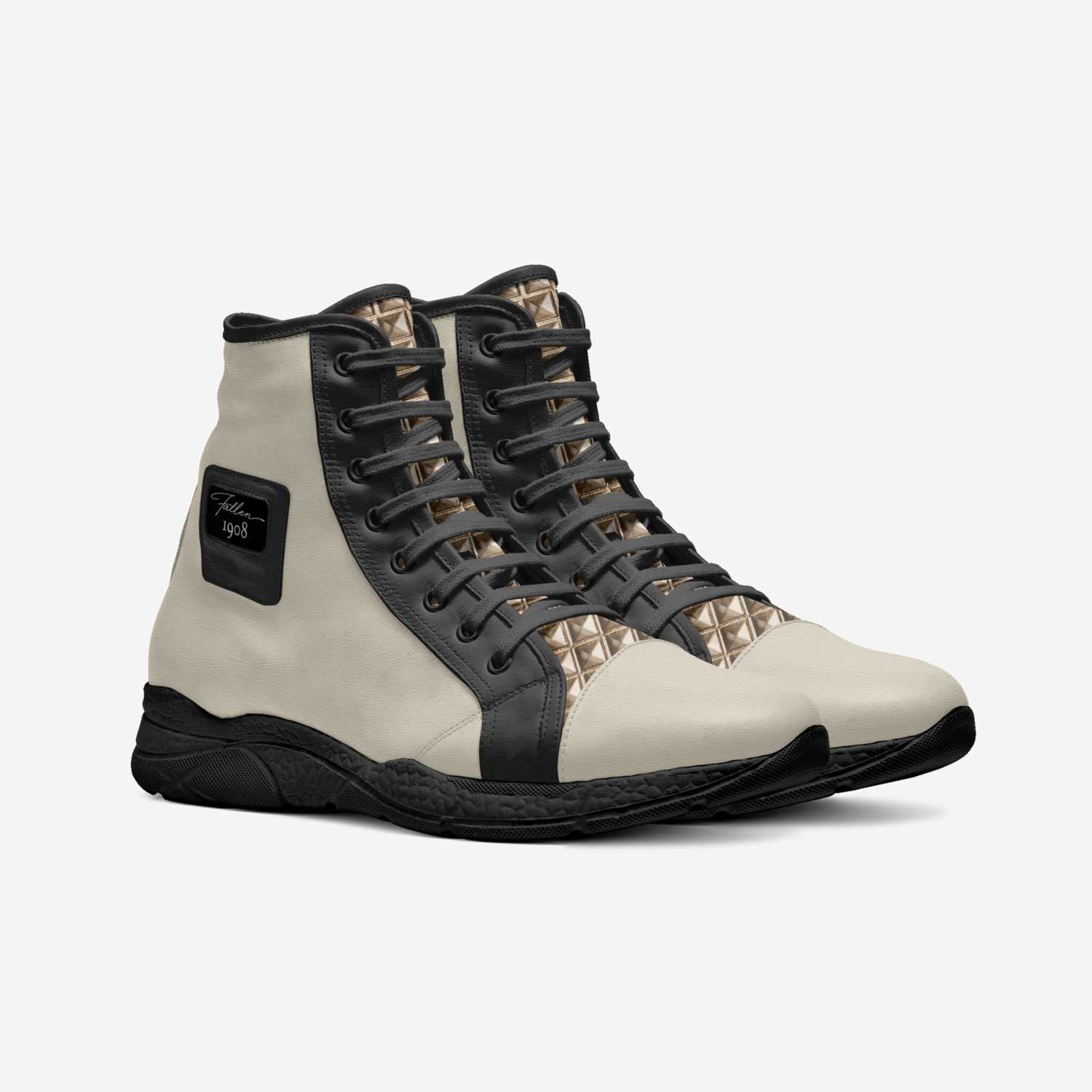 FALLEN 1908 custom made in Italy shoes by Redstar Mafia | Double view