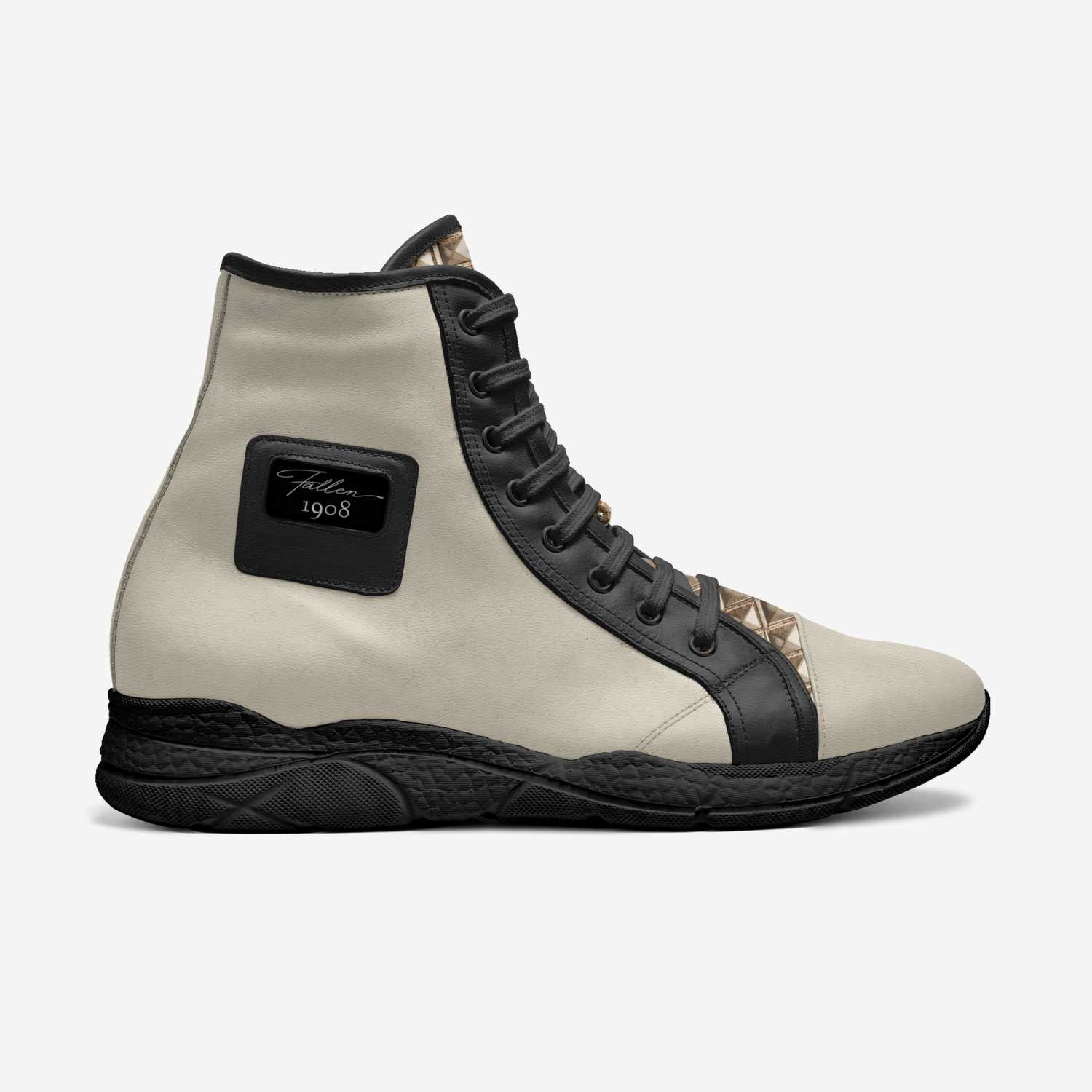 FALLEN 1908 custom made in Italy shoes by Redstar Mafia | Side view
