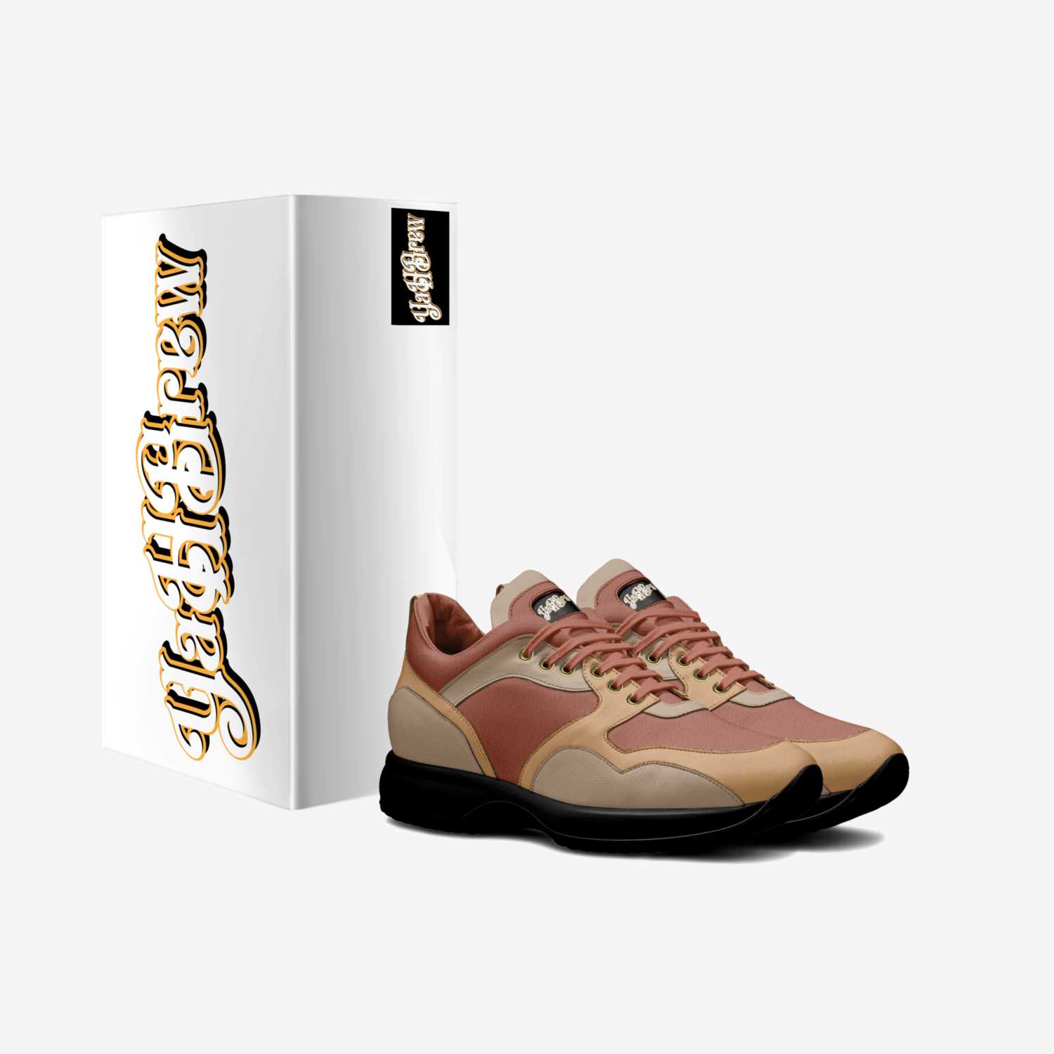 Qam Yahsharala custom made in Italy shoes by Adrian Jackson | Box view