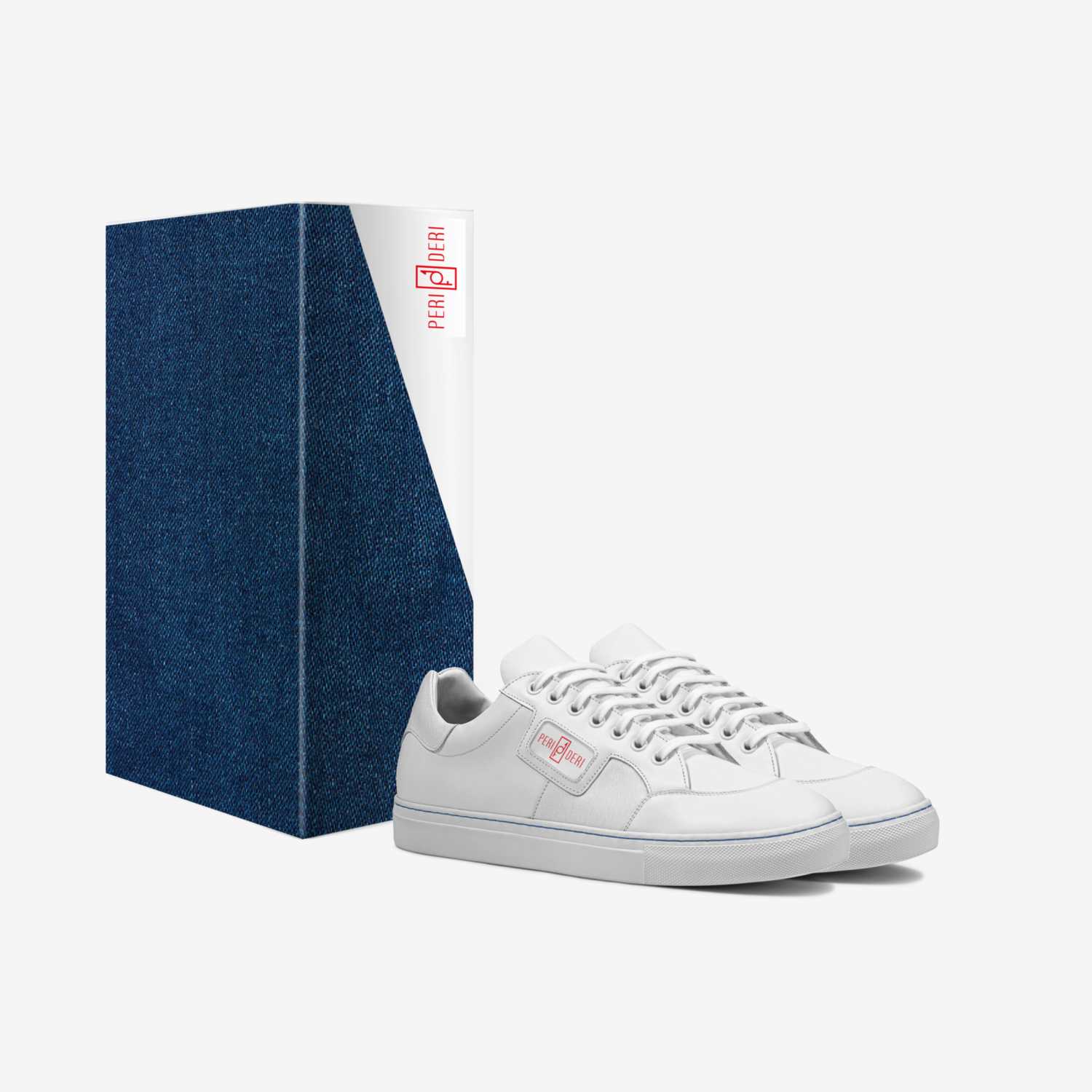 STATELY-Denim custom made in Italy shoes by Drago Dereta | Box view