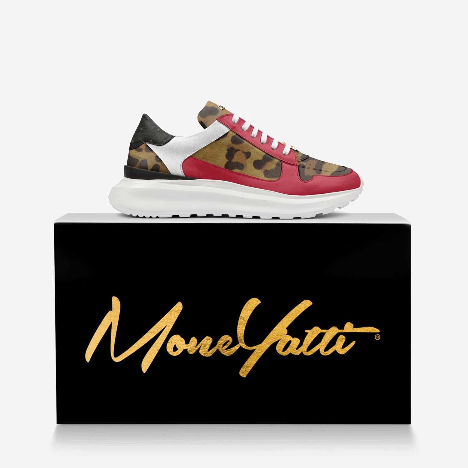 Moneyatti LS002 custom made in Italy shoes by Moneyatti Brand | Over box view