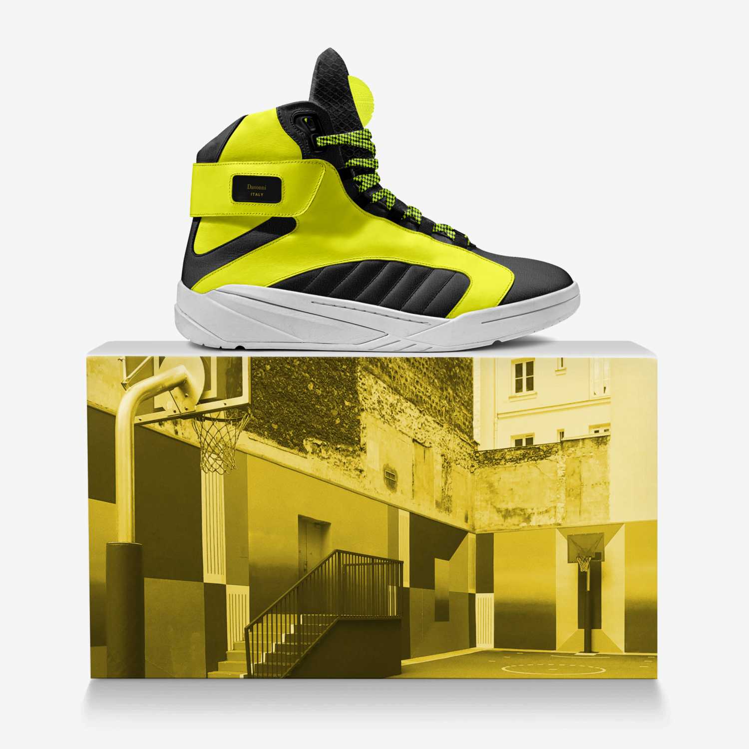 Davonni  custom made in Italy shoes by Eric Edmond | Over box view