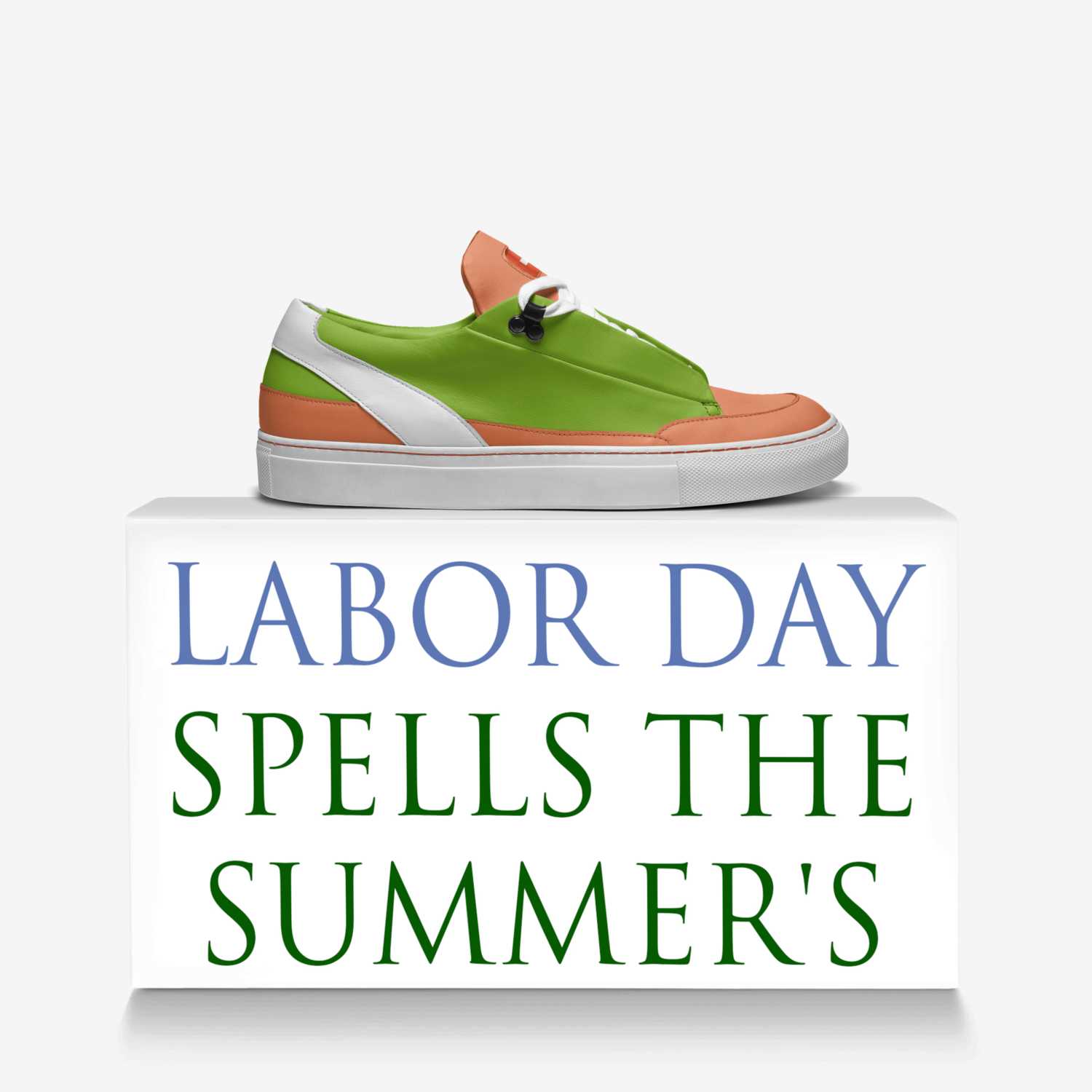 PCL Labor Day custom made in Italy shoes by Caldwell Lee | Over box view