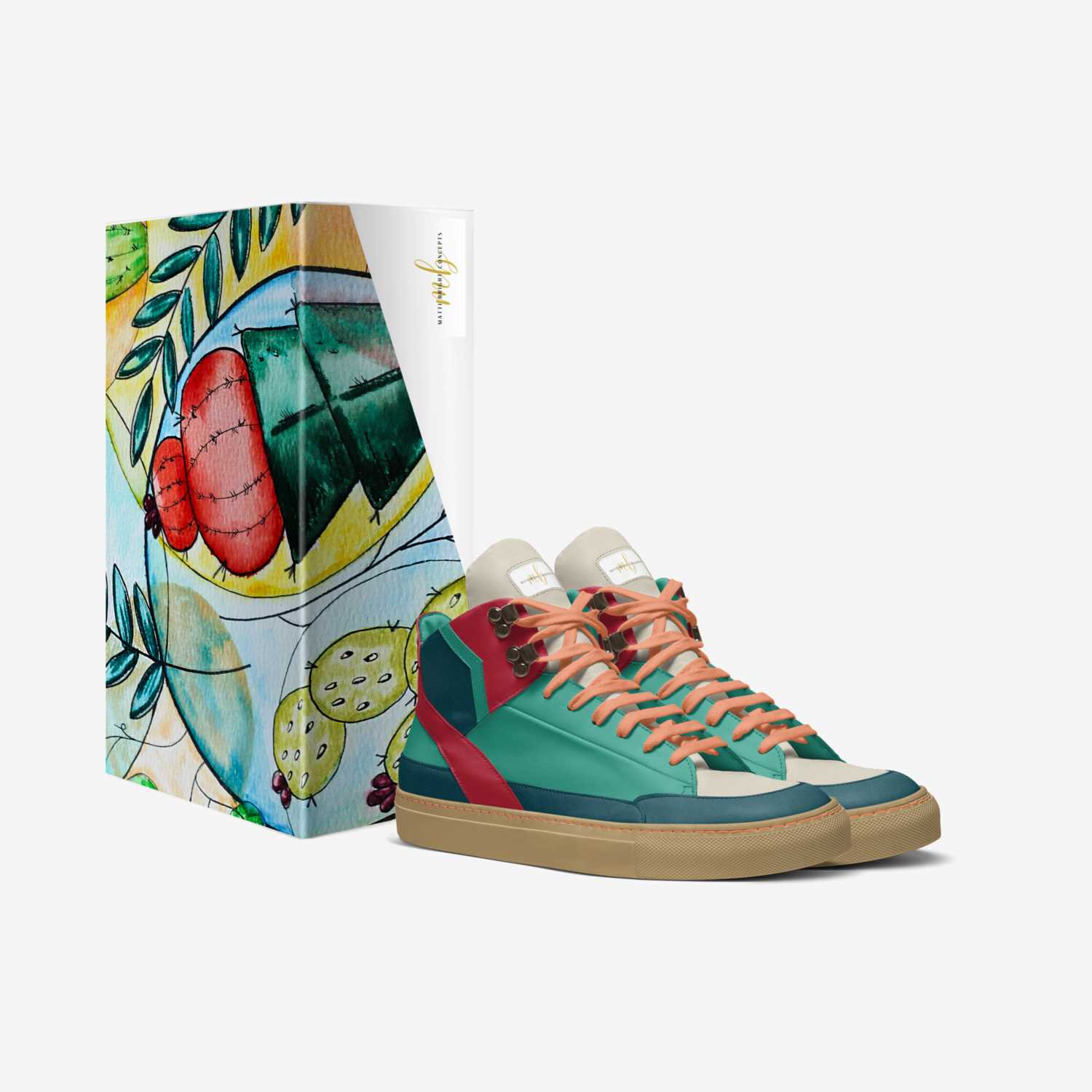 Matti Bright|Wild1 custom made in Italy shoes by Heather Mattioni | Matti Bright | Box view