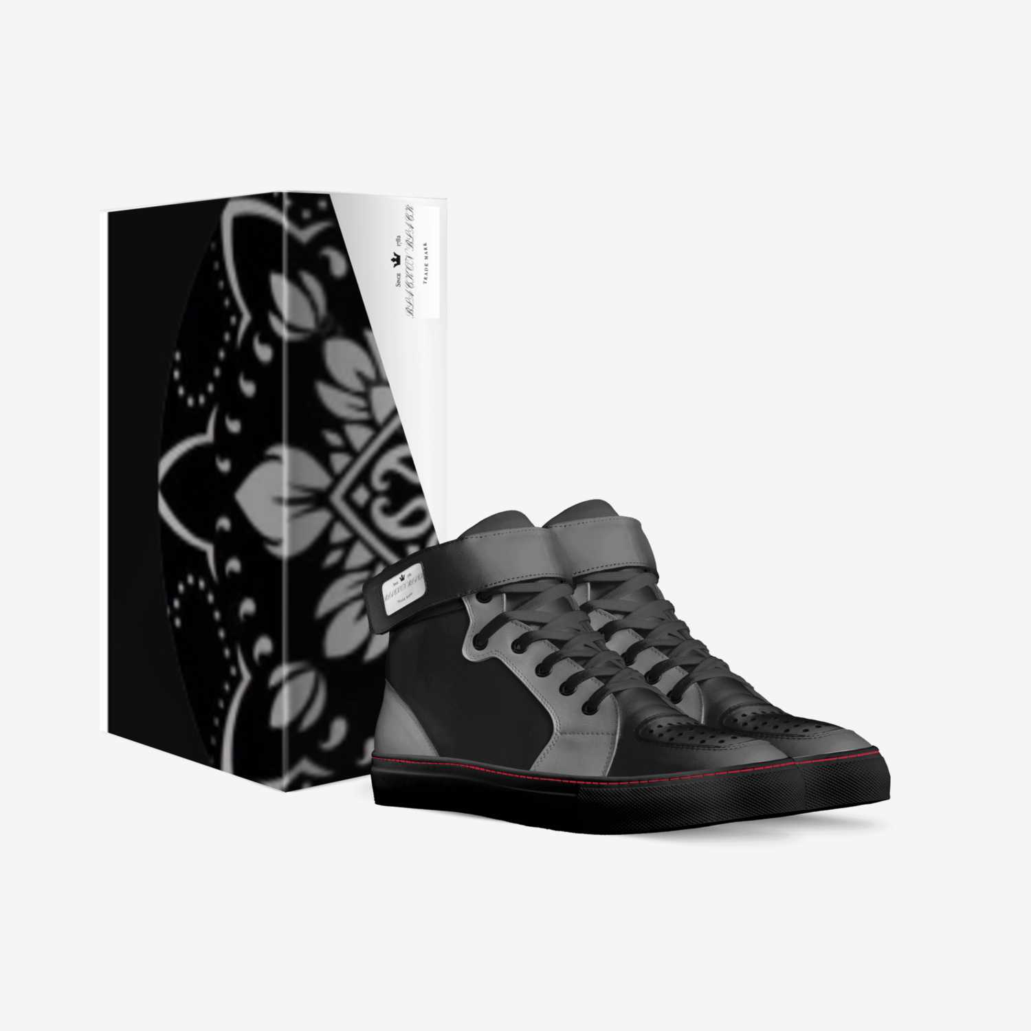 BLACK ON  BLACK custom made in Italy shoes by Trav Gaymes | Box view