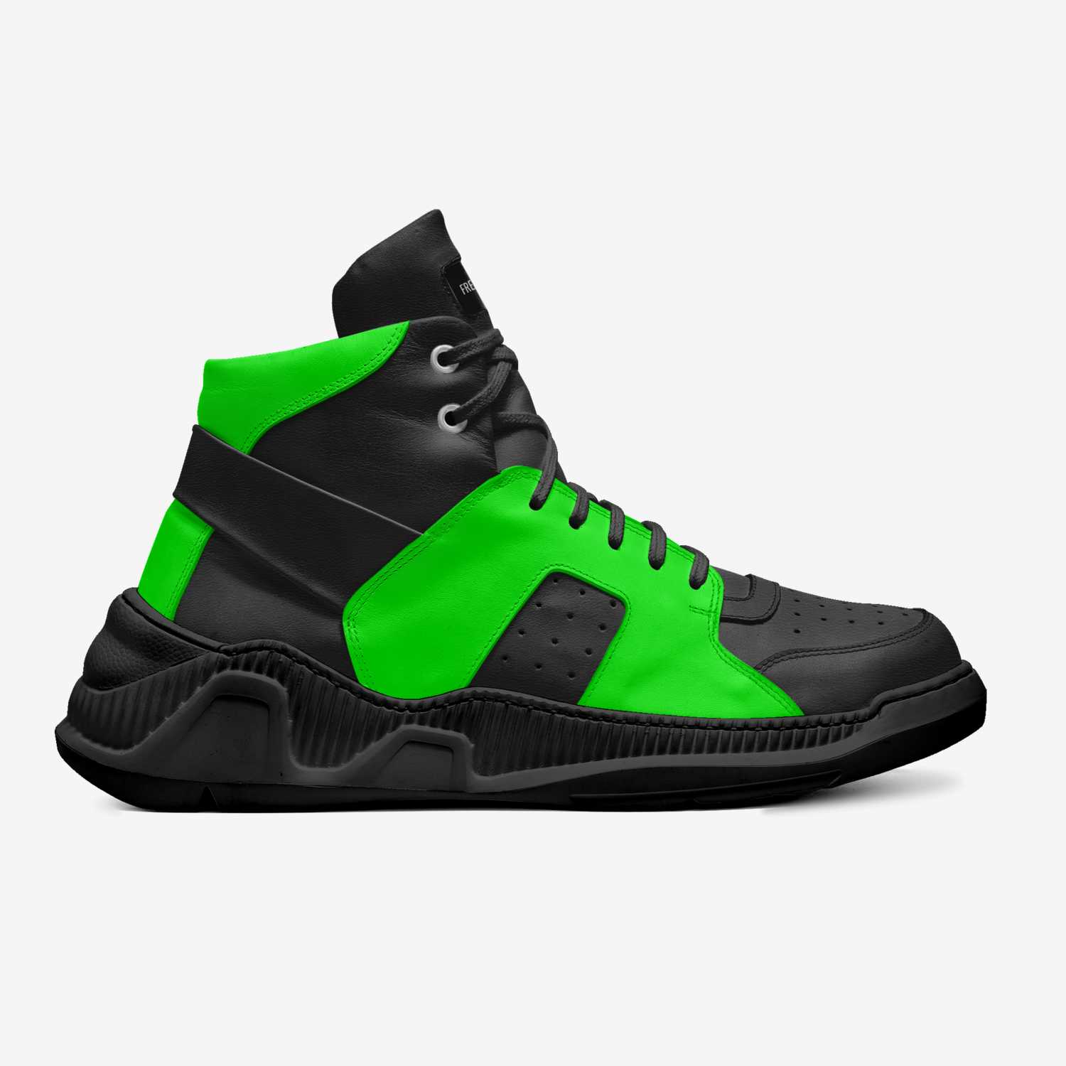 FrequencyCheck  custom made in Italy shoes by Frances Riggs | Side view