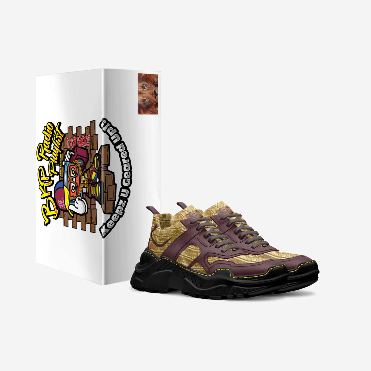 THiRD GEAR- ALiONz custom made in Italy shoes by David Mitchell | Box view