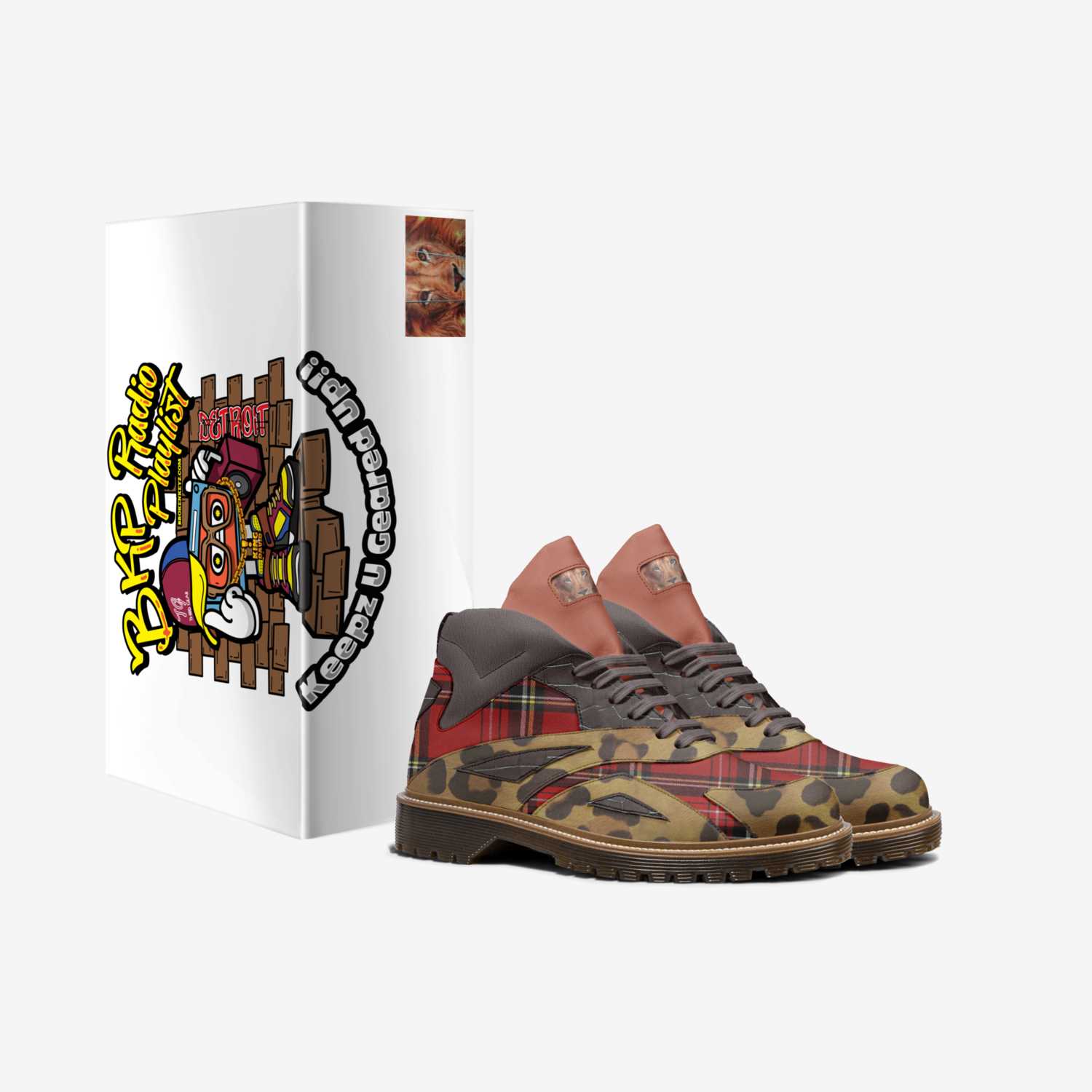 THiRD GEAR -SP ELz custom made in Italy shoes by David Mitchell | Box view