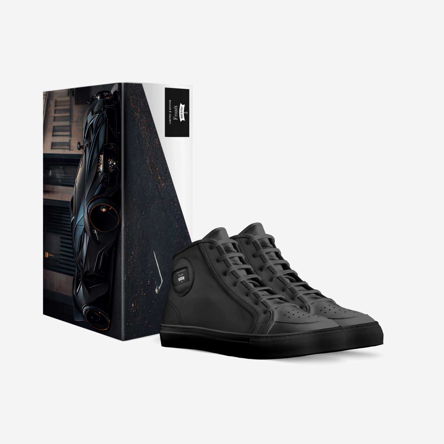 Frozét custom made in Italy shoes by Heather Azcatl | Box view