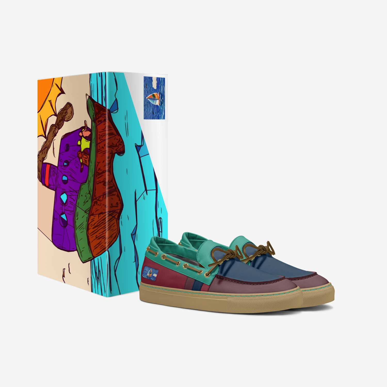 MindFul Gang custom made in Italy shoes by Rashad Thompson | Box view