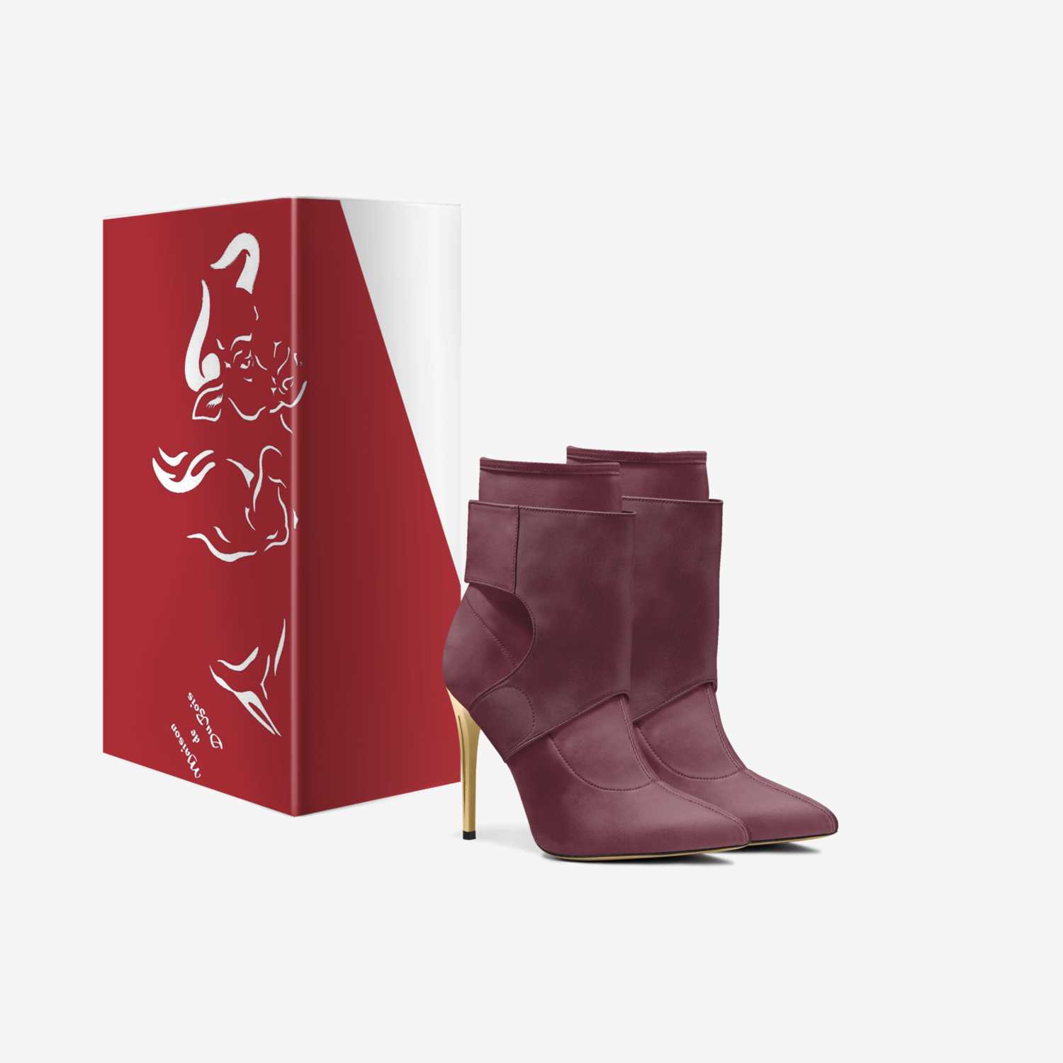SCD1 custom made in Italy shoes by Romelo Dafirst | Box view