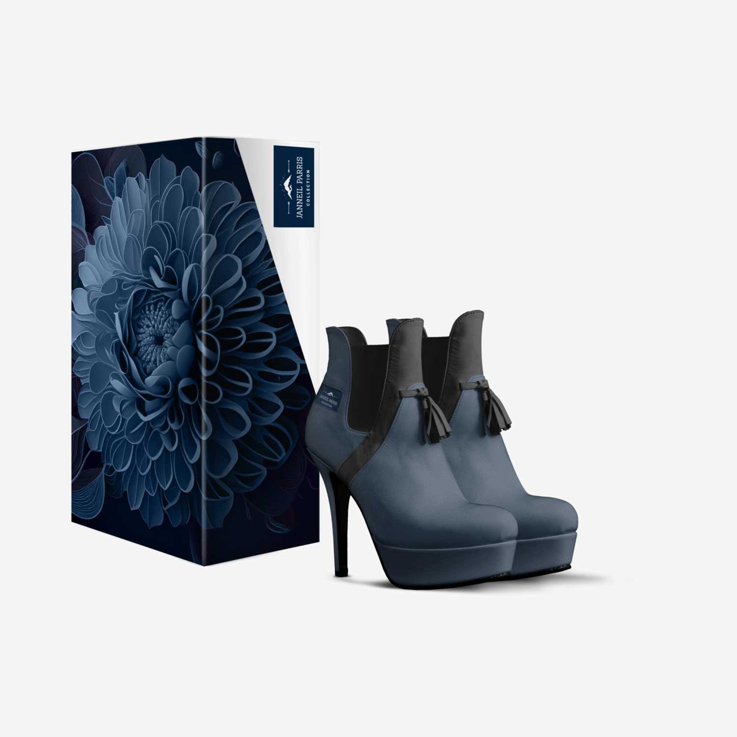 Janniel Parris custom made in Italy shoes by Ryan Garner | Box view