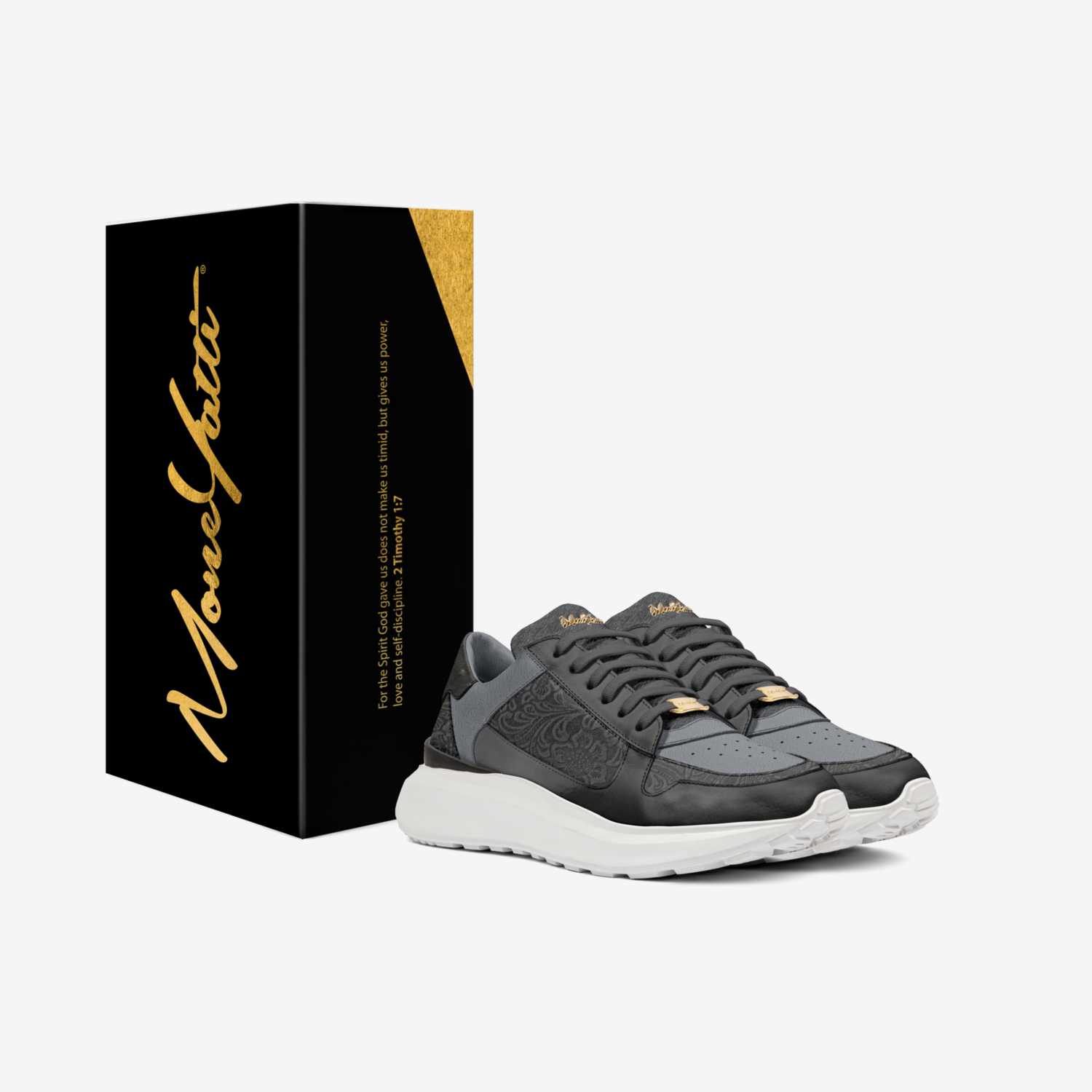  MONEYATTI CI018 custom made in Italy shoes by Moneyatti Brand | Box view