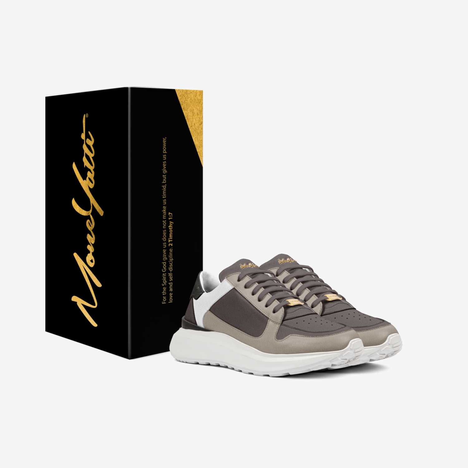  MONEYATTI CI027 custom made in Italy shoes by Moneyatti Brand | Box view