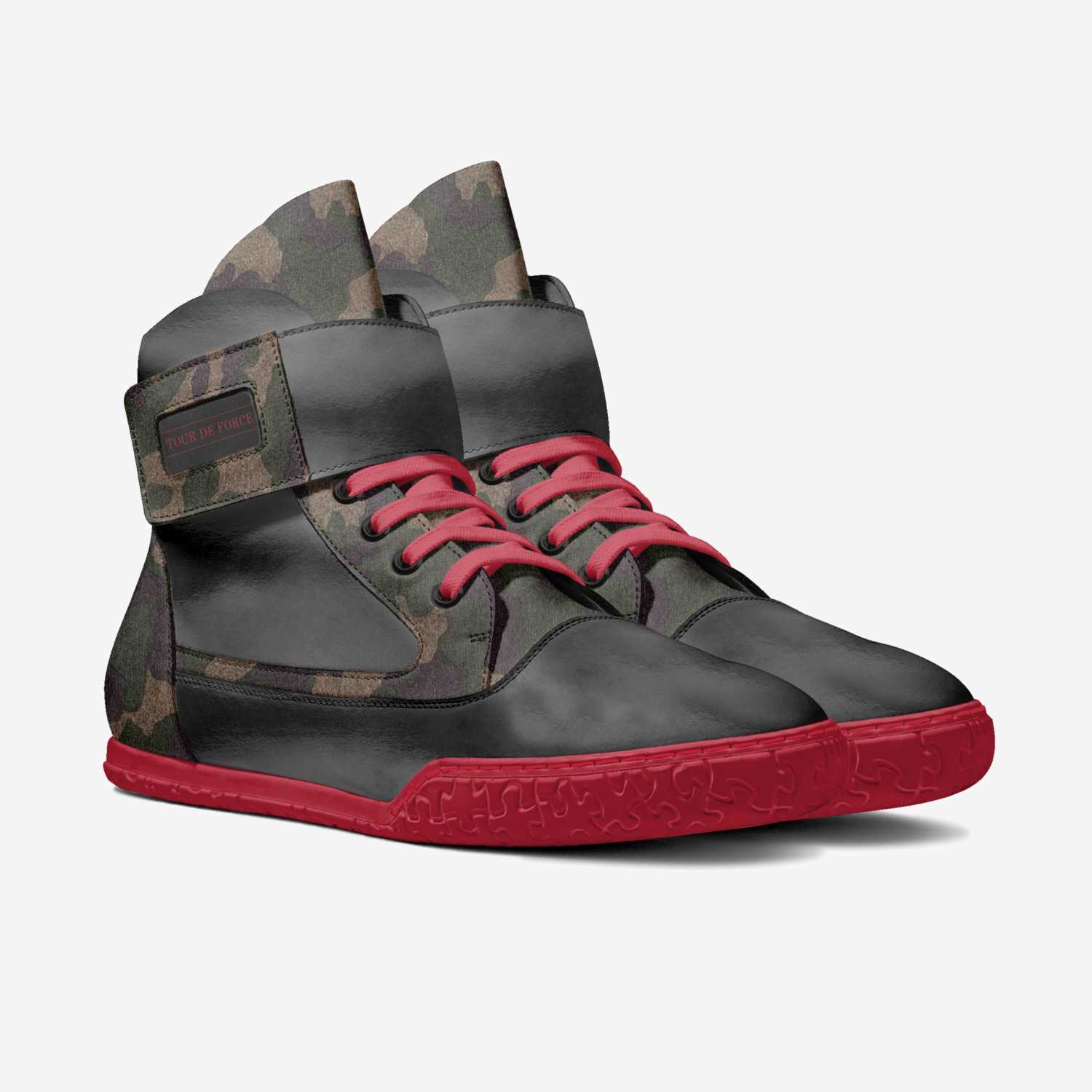 TOUR DE FORCE custom made in Italy shoes by Alkawther Gerych | Double view