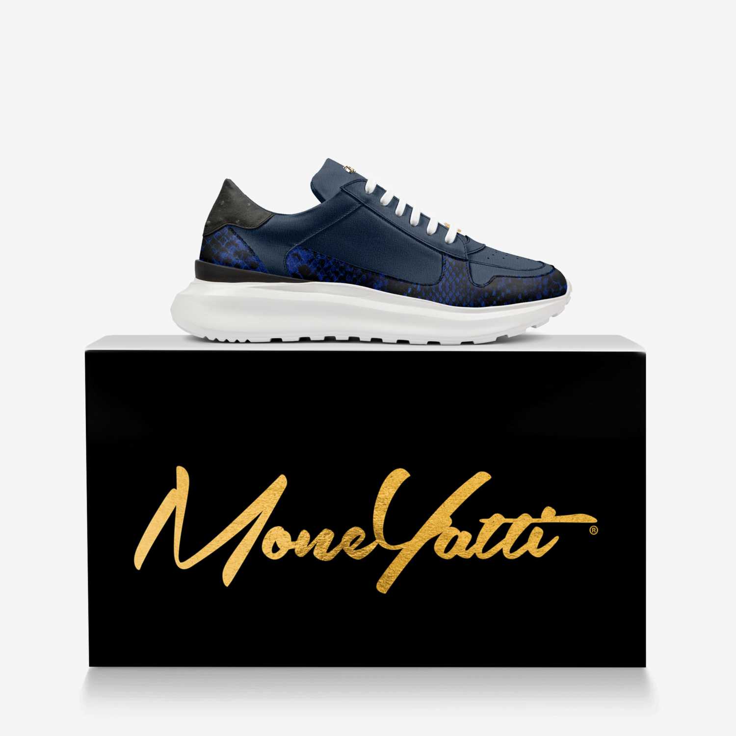 MONEYATTI CI035 custom made in Italy shoes by Moneyatti Brand | Over box view