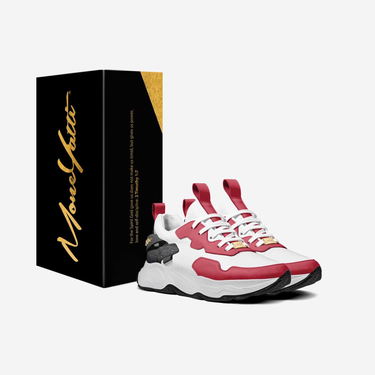  MONEYATTI CIP008 custom made in Italy shoes by Moneyatti Brand | Box view