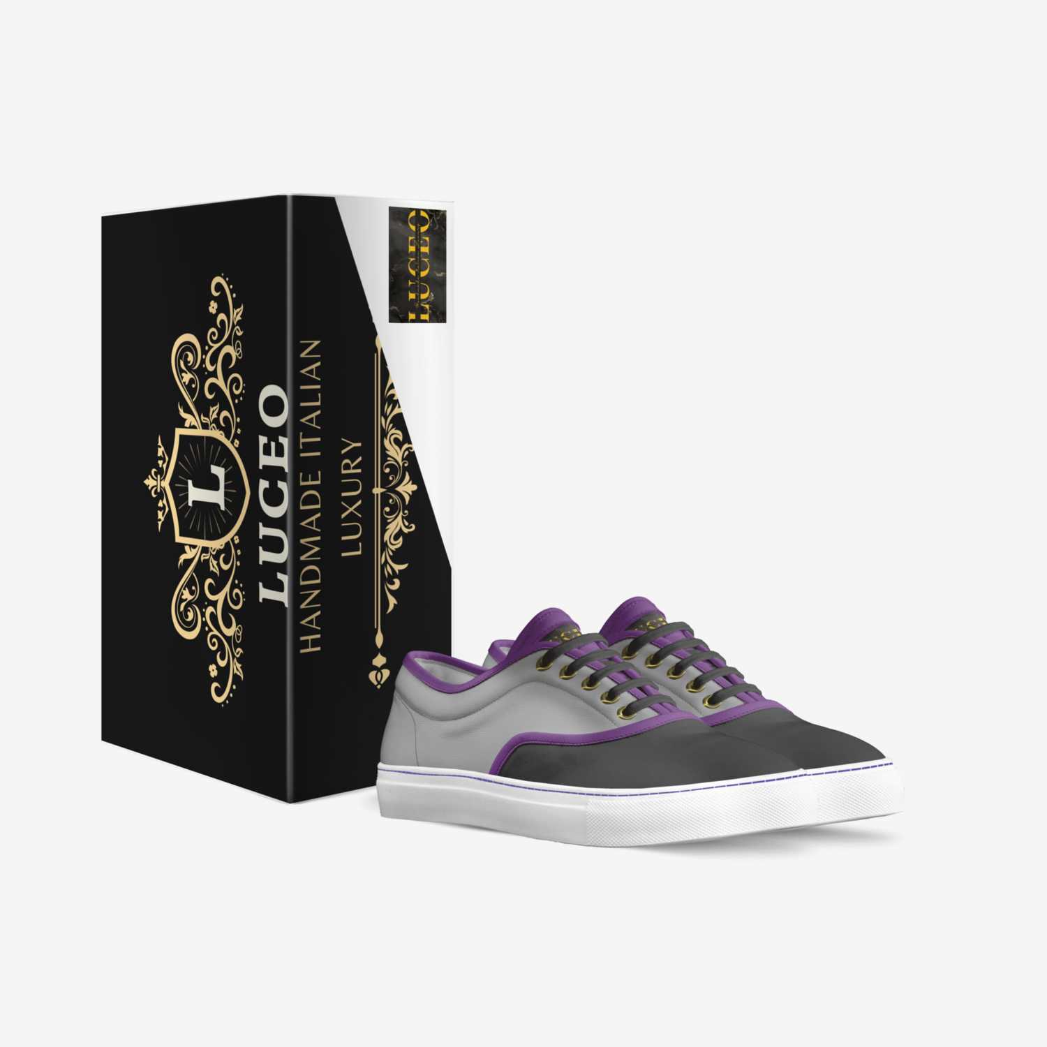 Luceo custom made in Italy shoes by David Moon | Box view