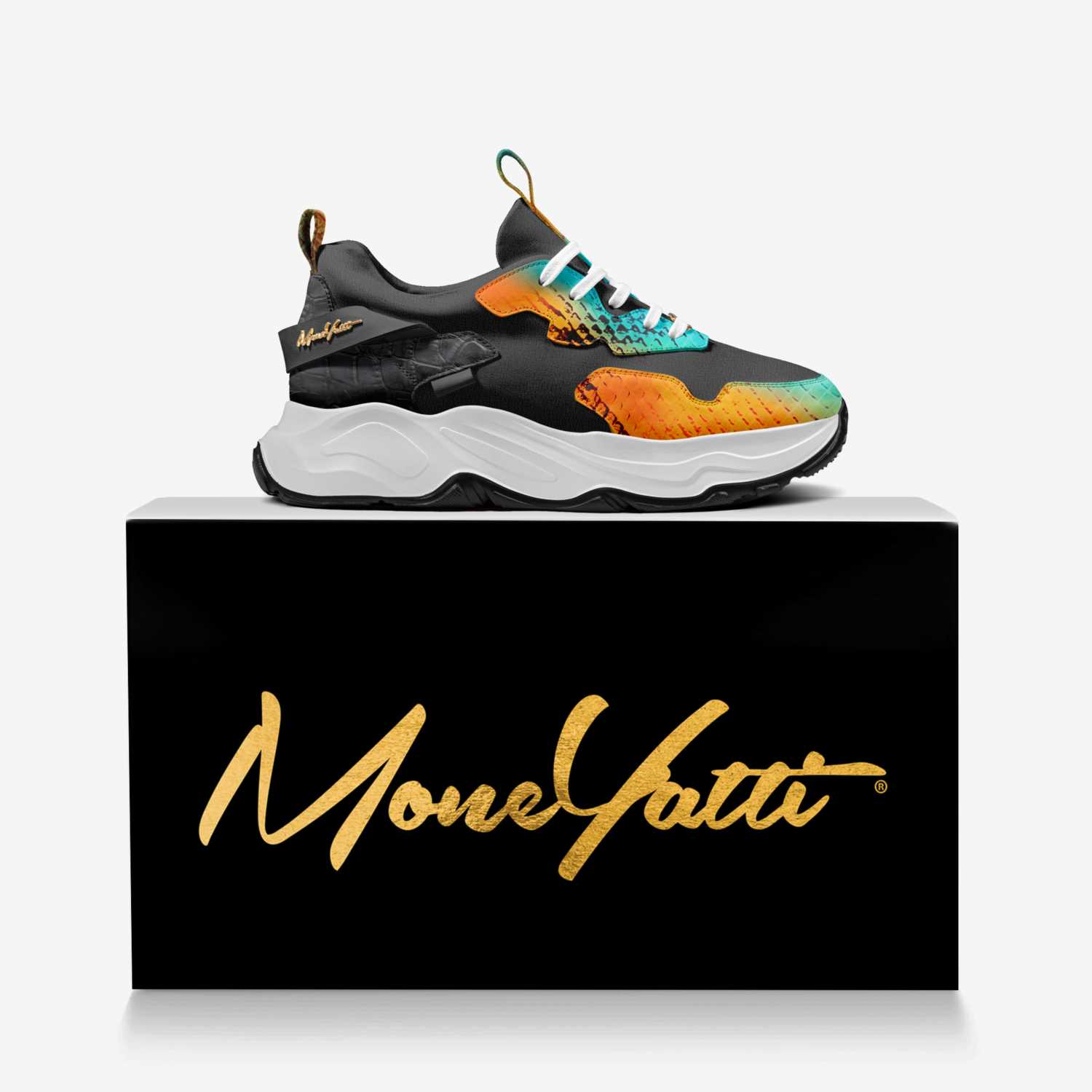 MONEYATTI CIP031 custom made in Italy shoes by Moneyatti Brand | Over box view