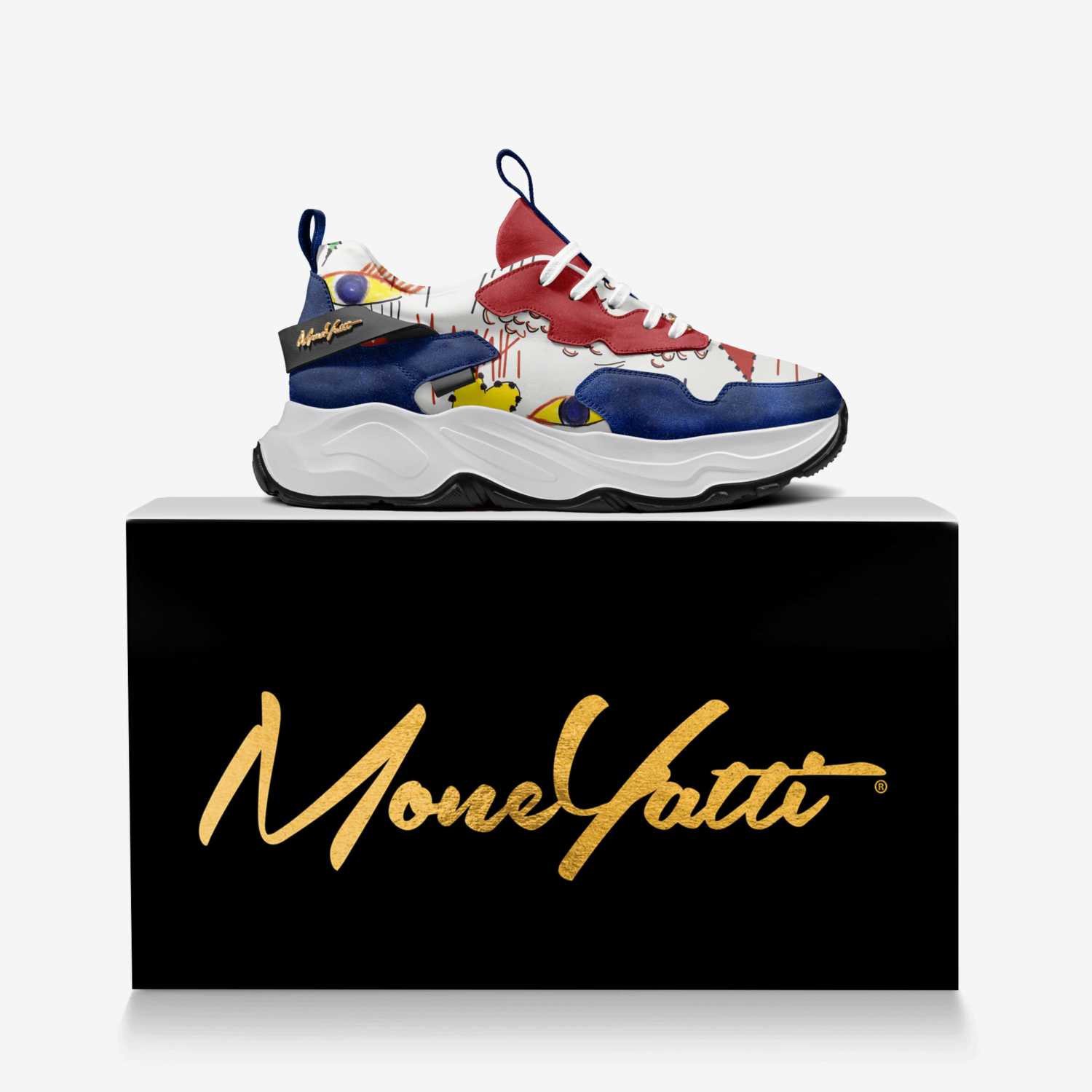 MONEYATTI CIP035 custom made in Italy shoes by Moneyatti Brand | Over box view