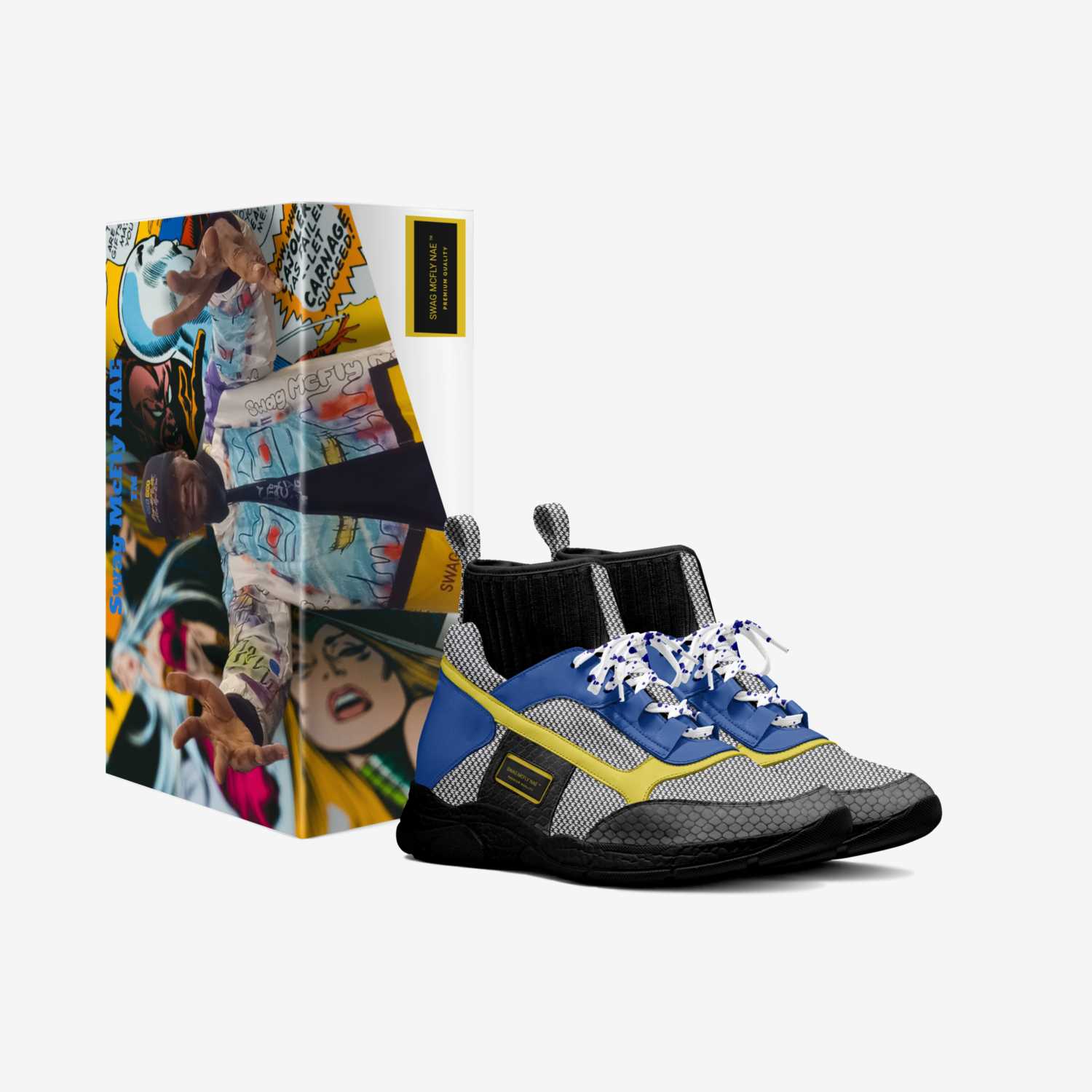 Swag McFly NAE ™️ custom made in Italy shoes by Rechard R Newman | Box view