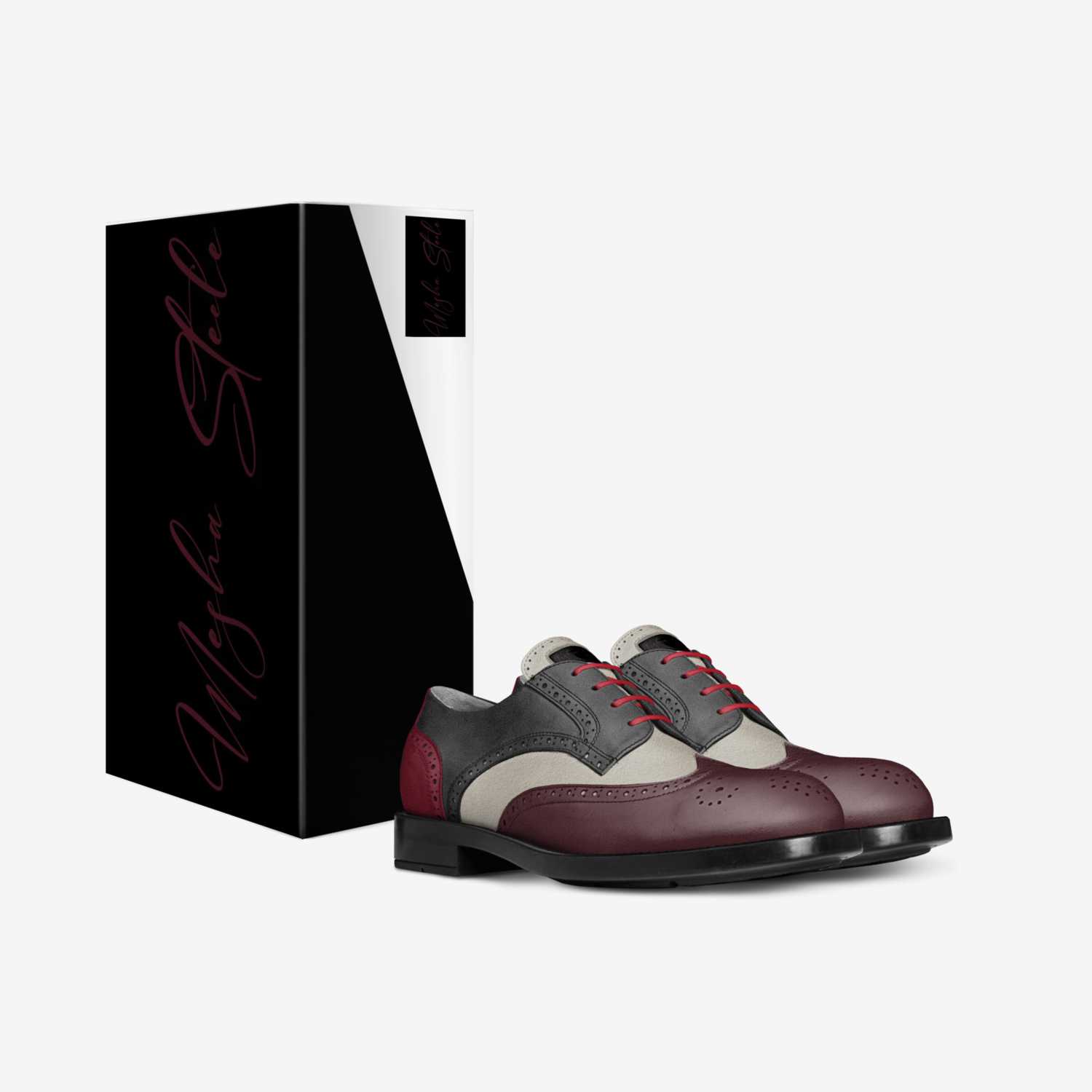 Mesha Steele custom made in Italy shoes by Michele Smith | Box view