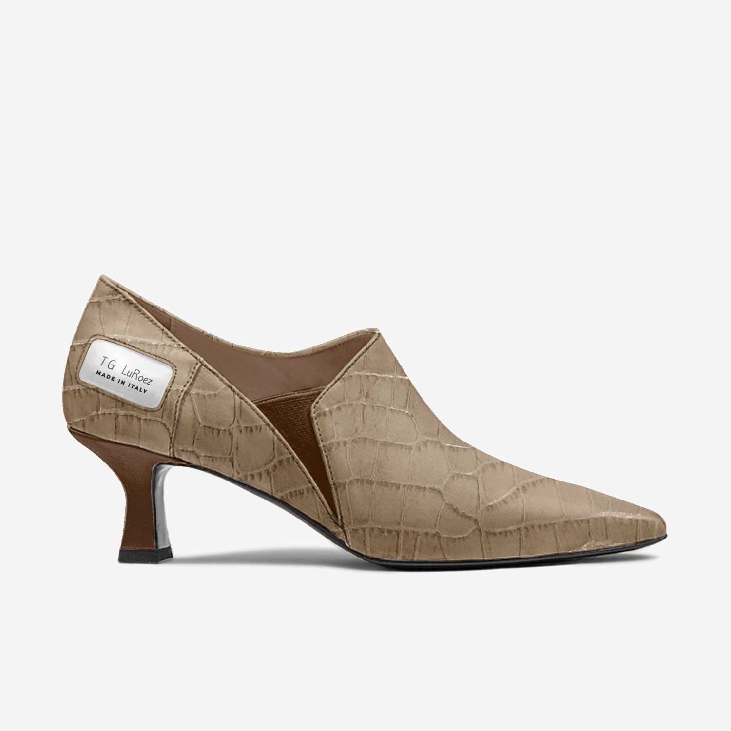 T G   LuRoez custom made in Italy shoes by David Mitchell | Side view