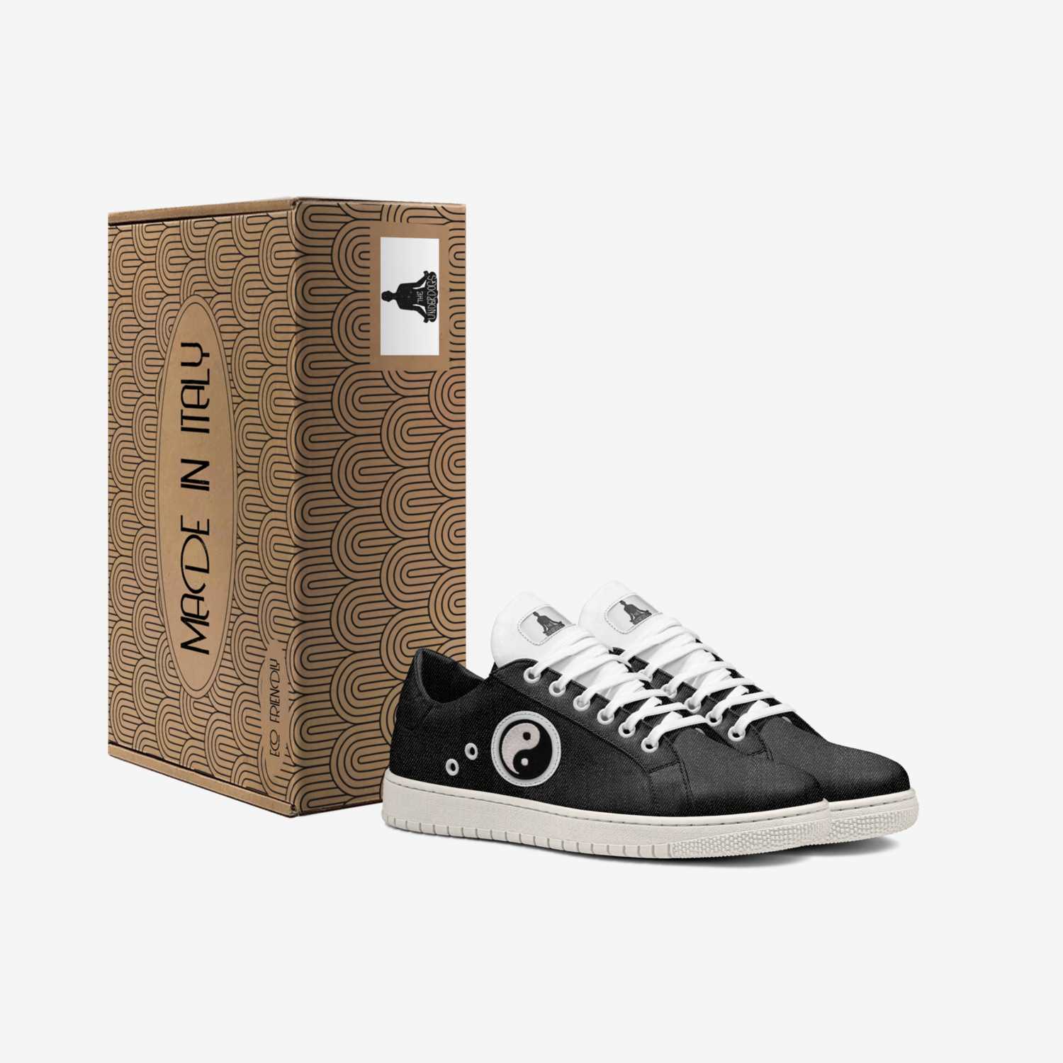 TT Tread Lights custom made in Italy shoes by Tristian Triscuit | Box view