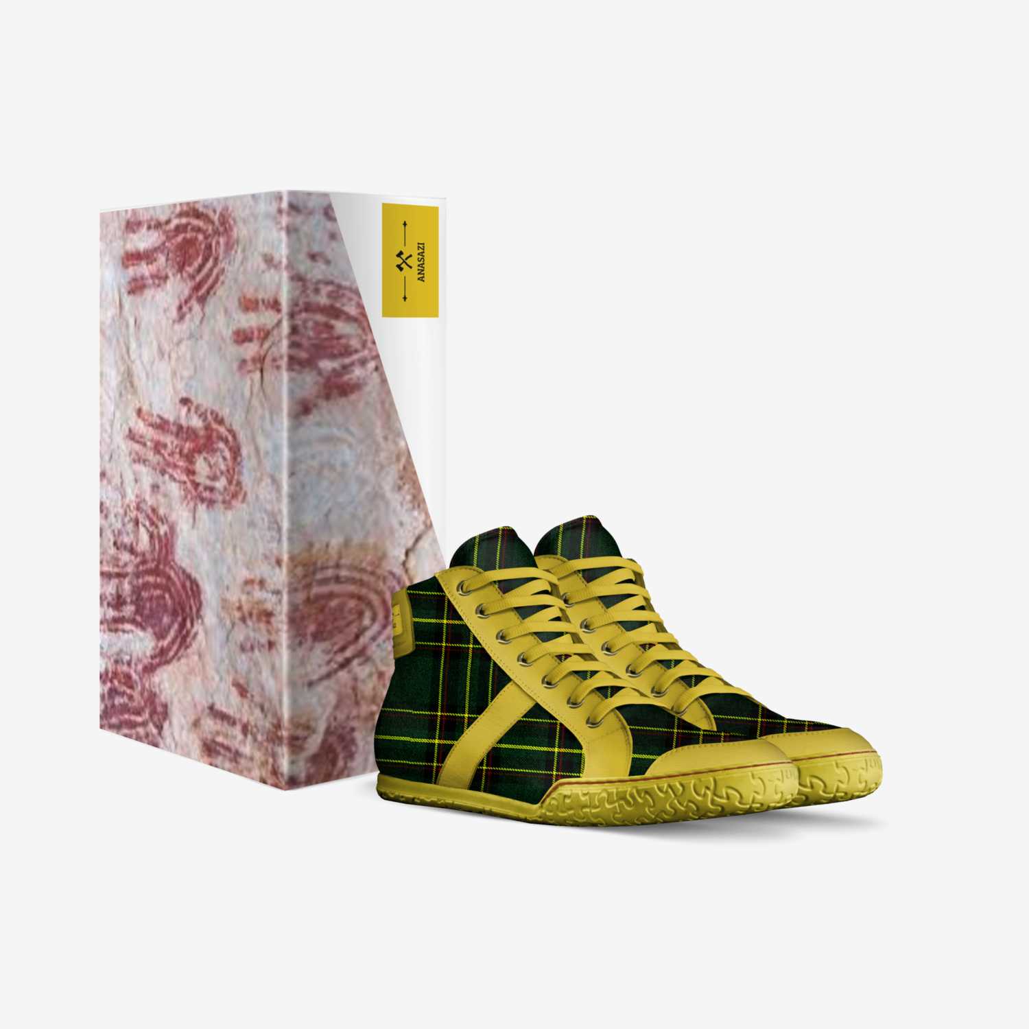 ANASAZI custom made in Italy shoes by James Eugene Mason Jr | Box view