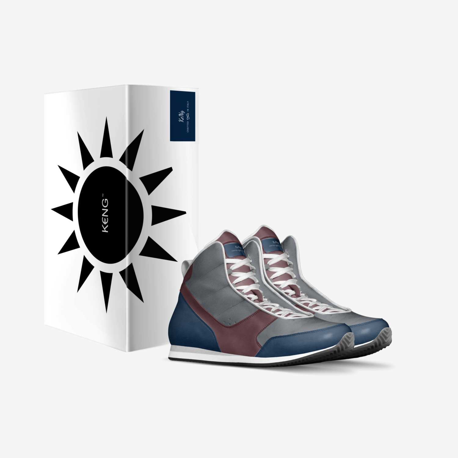 KeNg custom made in Italy shoes by Anthony Trice | Box view