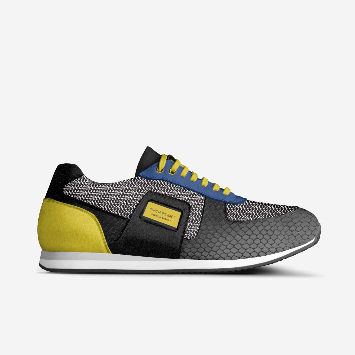 Swag McFly NAE ™️ custom made in Italy shoes by Rechard R Newman | Side view