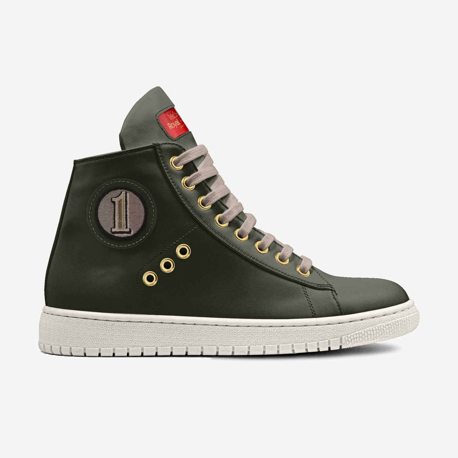Royal Race GMP custom made in Italy shoes by Princess Yvonne Guébli | Side view