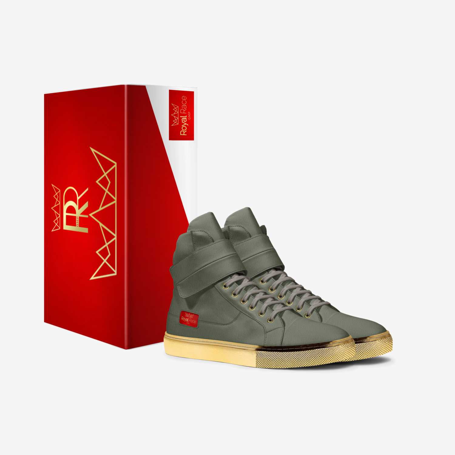 RR GMP custom made in Italy shoes by Princess Yvonne Guébli | Box view