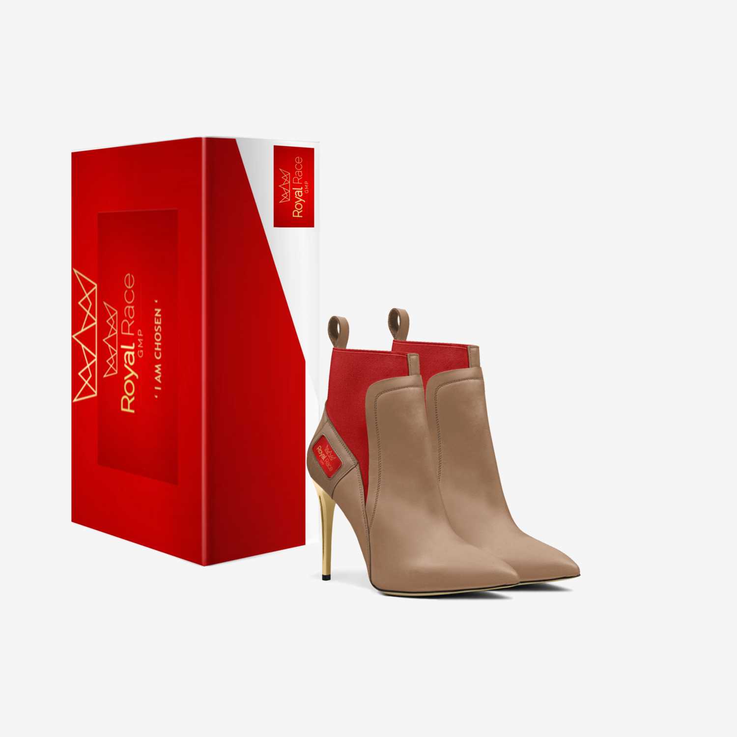 RR GMP custom made in Italy shoes by Princess Yvonne Guébli | Box view