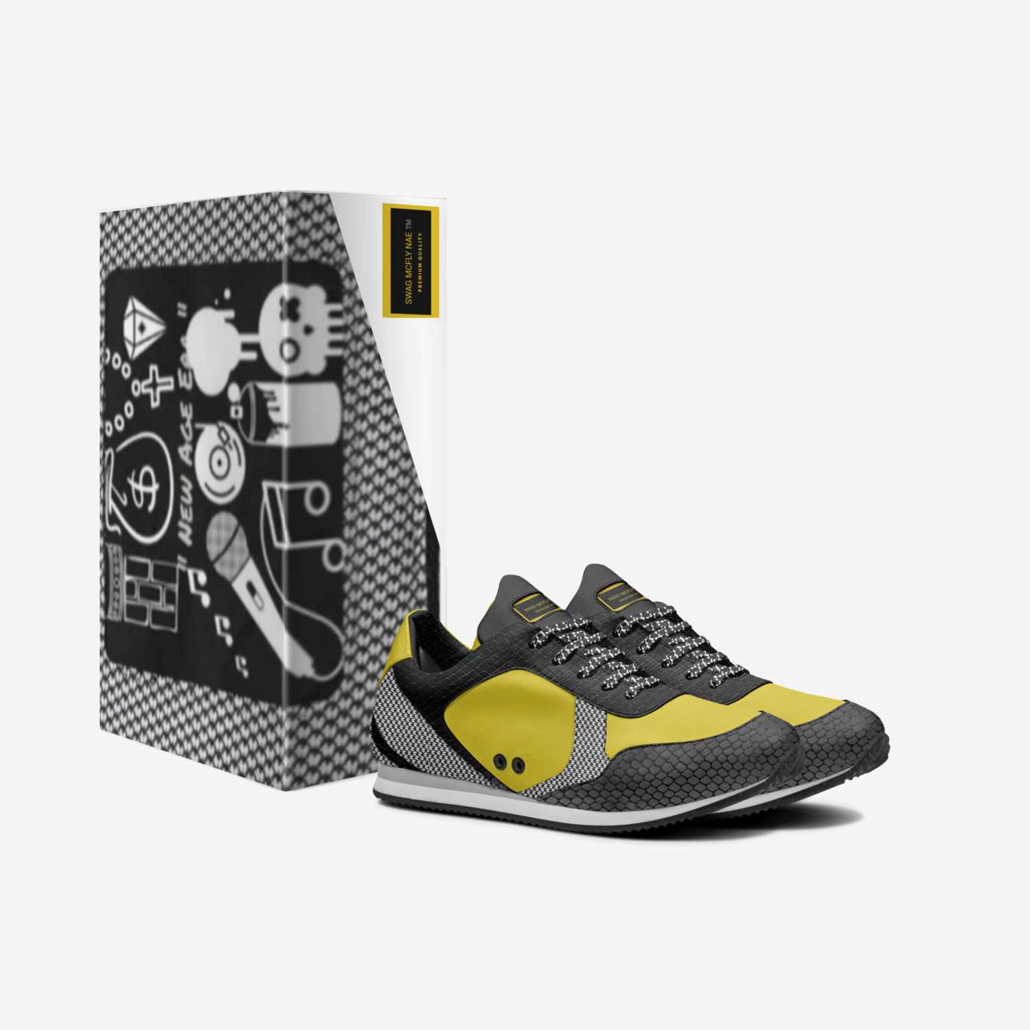 Swag McFly NAE ™️ custom made in Italy shoes by Rechard R Newman | Box view