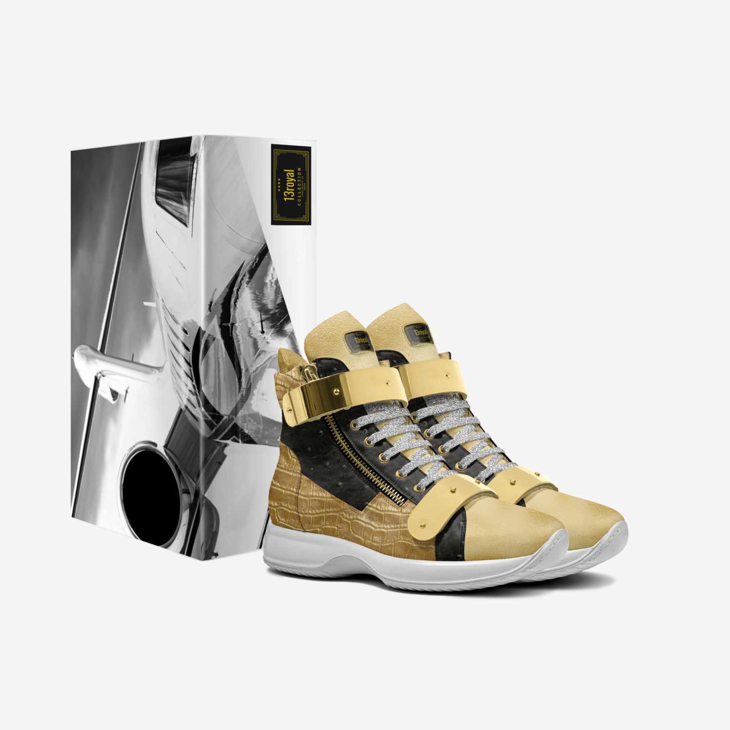 13royal custom made in Italy shoes by Joseph Celestin Ii | Box view