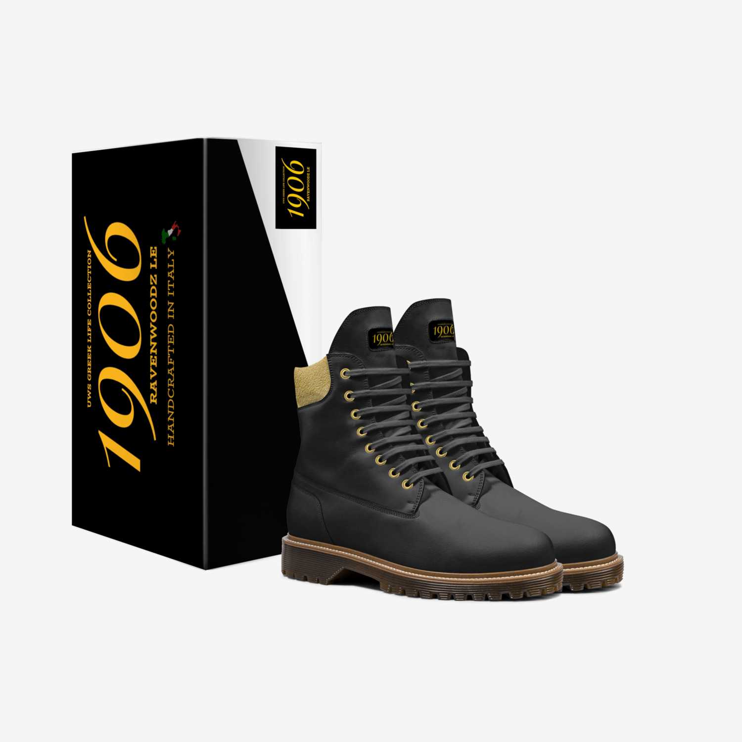 1906 Ravenwoodz LE custom made in Italy shoes by Urbanwallstreet Earl | Box view
