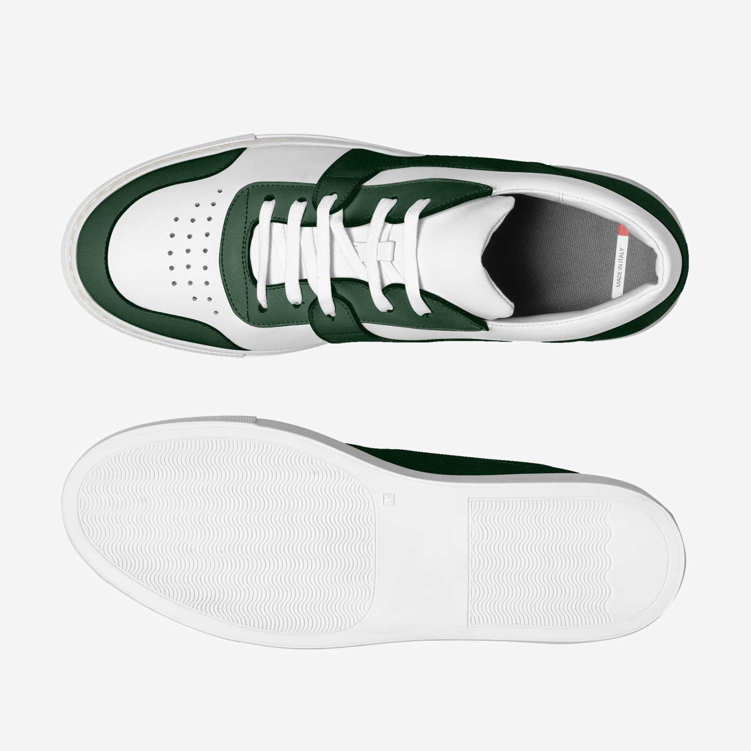Big Daddy Lowz custom made in Italy shoes by Deante Steele | Top view