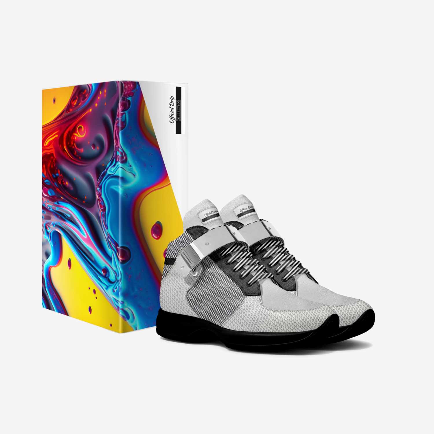 Official Drip custom made in Italy shoes by Sean Laviscount | Box view