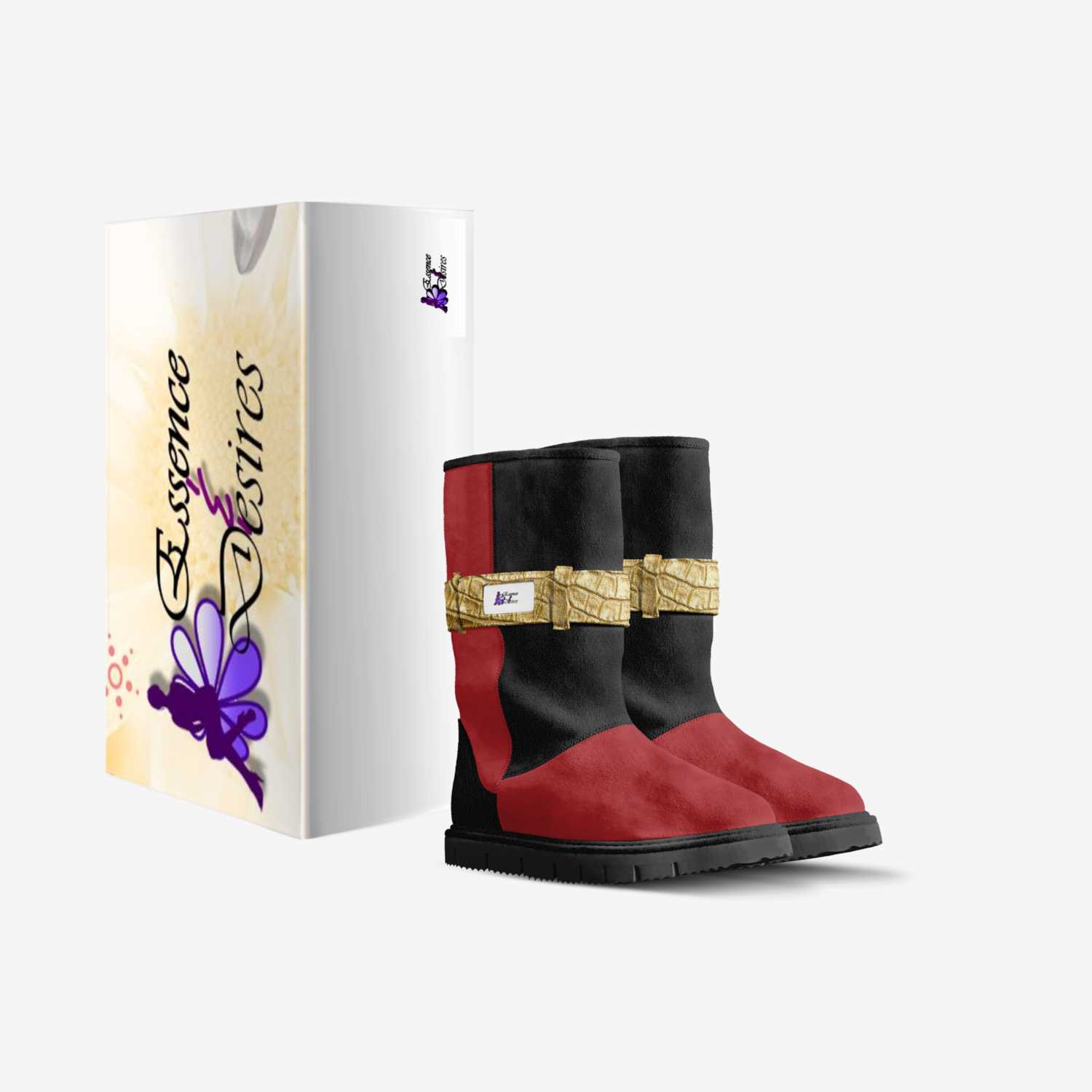 Sexy girl fashion custom made in Italy shoes by Sher-vawn Robinson | Box view