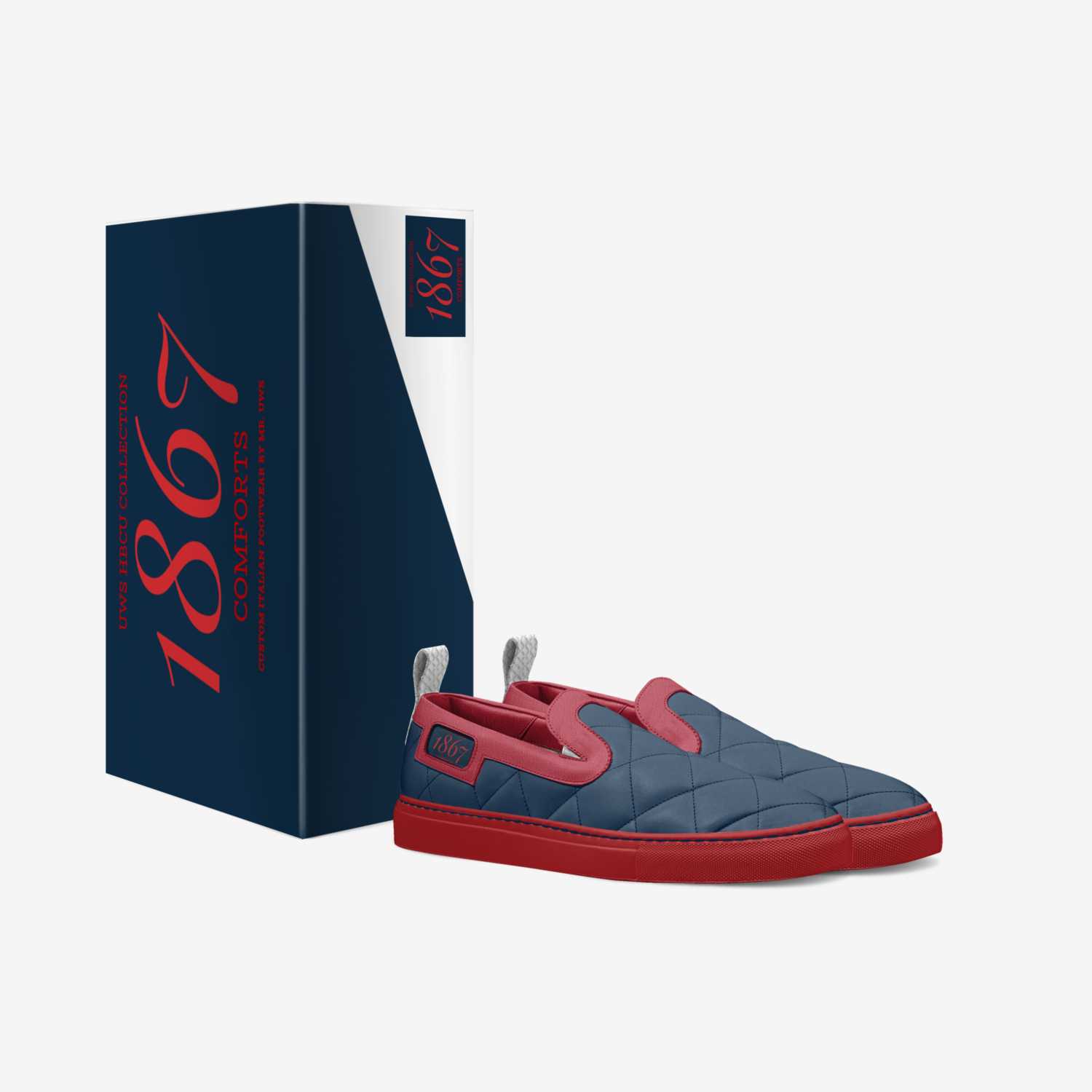 1867 Comforts custom made in Italy shoes by Urbanwallstreet Earl | Box view