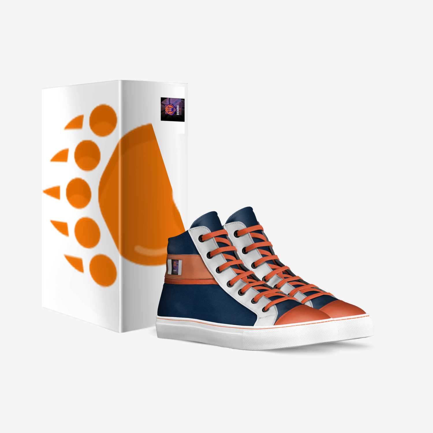 Bear Pride Shoe custom made in Italy shoes by Designs By Dako | Box view