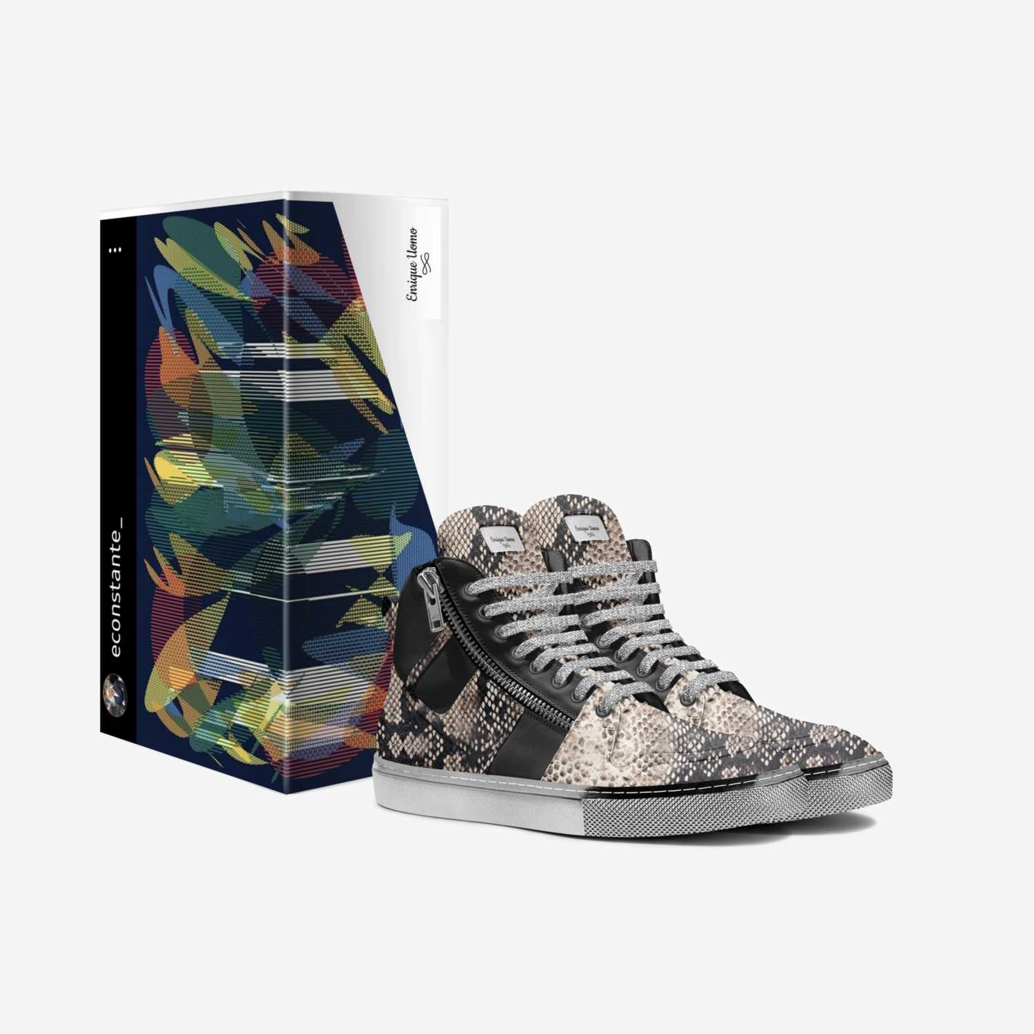Enrique Uomo  custom made in Italy shoes by Enrique Constante | Box view